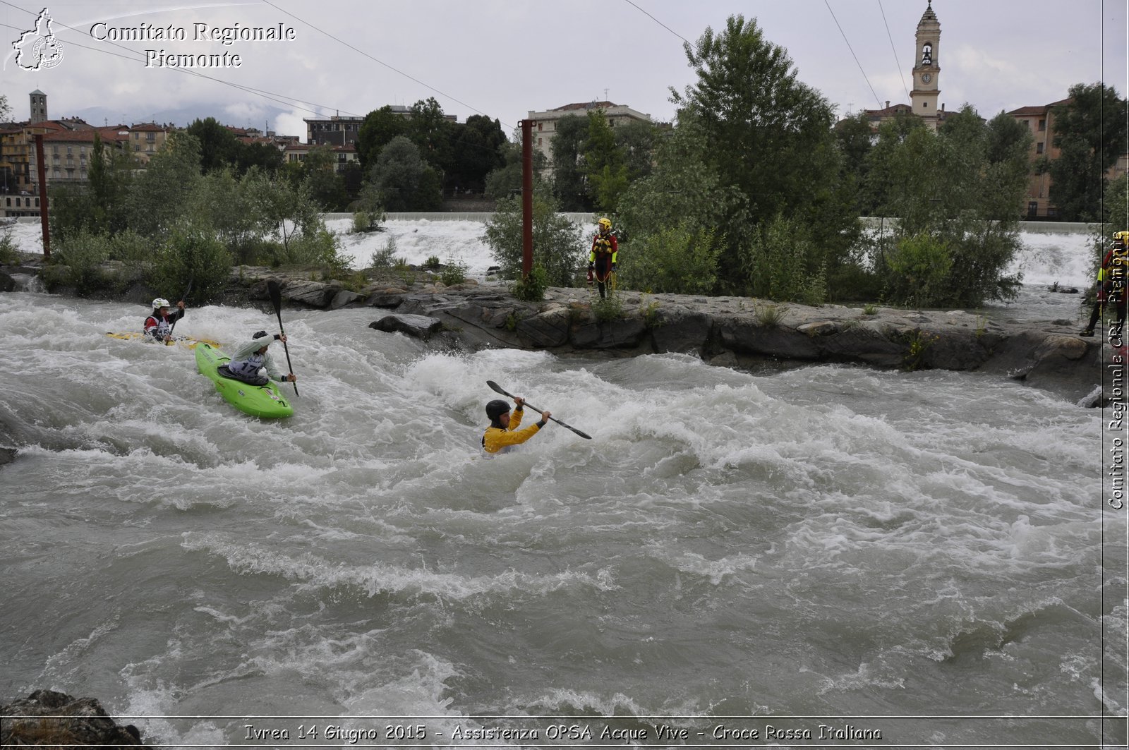 Ivrea 14 Giugno 2015 - Assistenza OPSA Acque Vive - Croce Rossa Italiana- Comitato Regionale del Piemonte