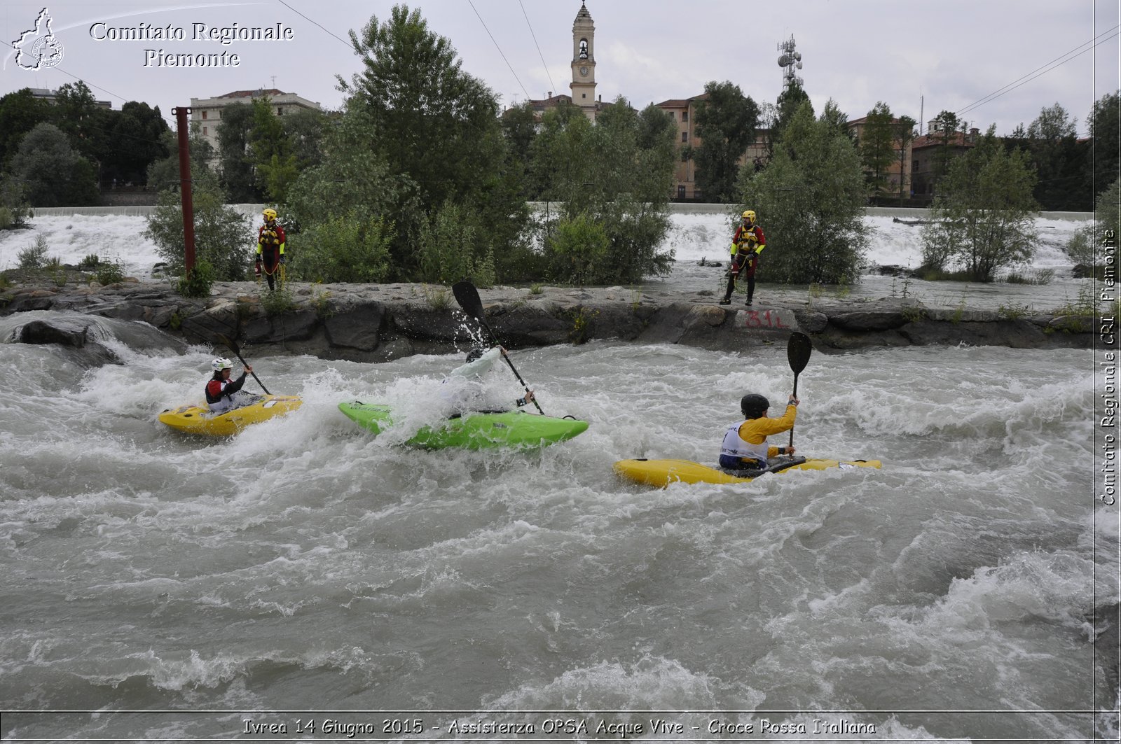 Ivrea 14 Giugno 2015 - Assistenza OPSA Acque Vive - Croce Rossa Italiana- Comitato Regionale del Piemonte