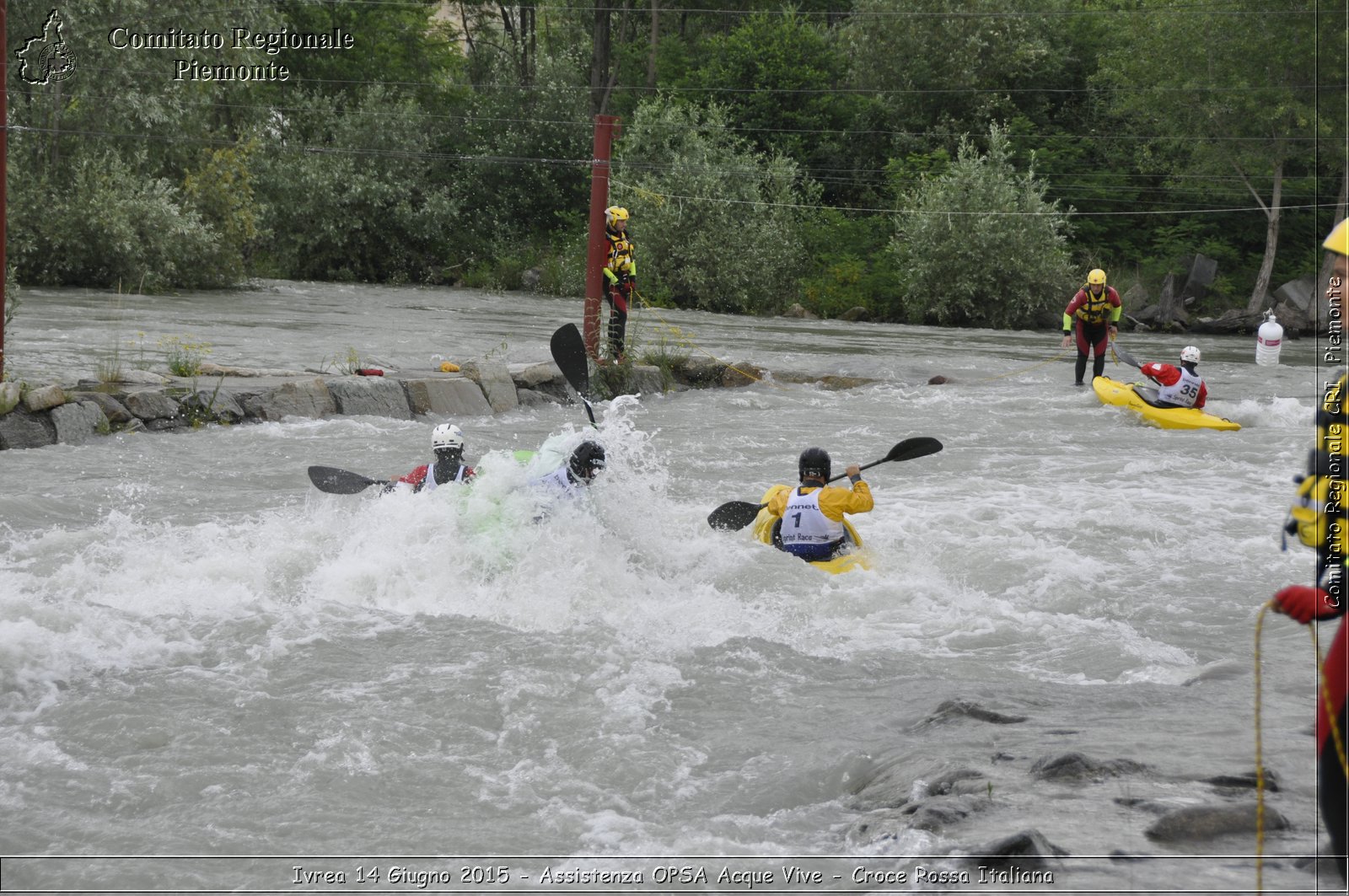 Ivrea 14 Giugno 2015 - Assistenza OPSA Acque Vive - Croce Rossa Italiana- Comitato Regionale del Piemonte