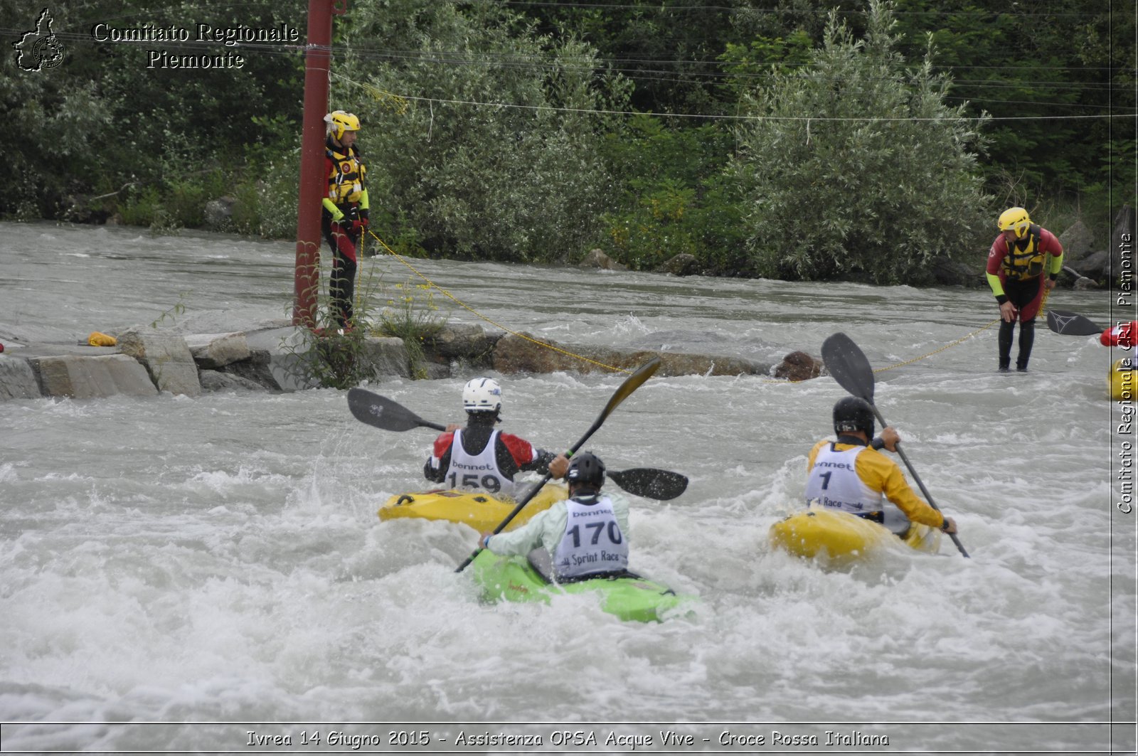 Ivrea 14 Giugno 2015 - Assistenza OPSA Acque Vive - Croce Rossa Italiana- Comitato Regionale del Piemonte