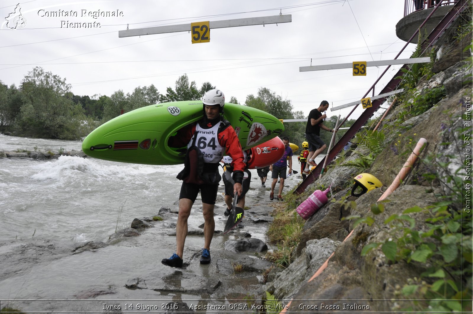 Ivrea 14 Giugno 2015 - Assistenza OPSA Acque Vive - Croce Rossa Italiana- Comitato Regionale del Piemonte