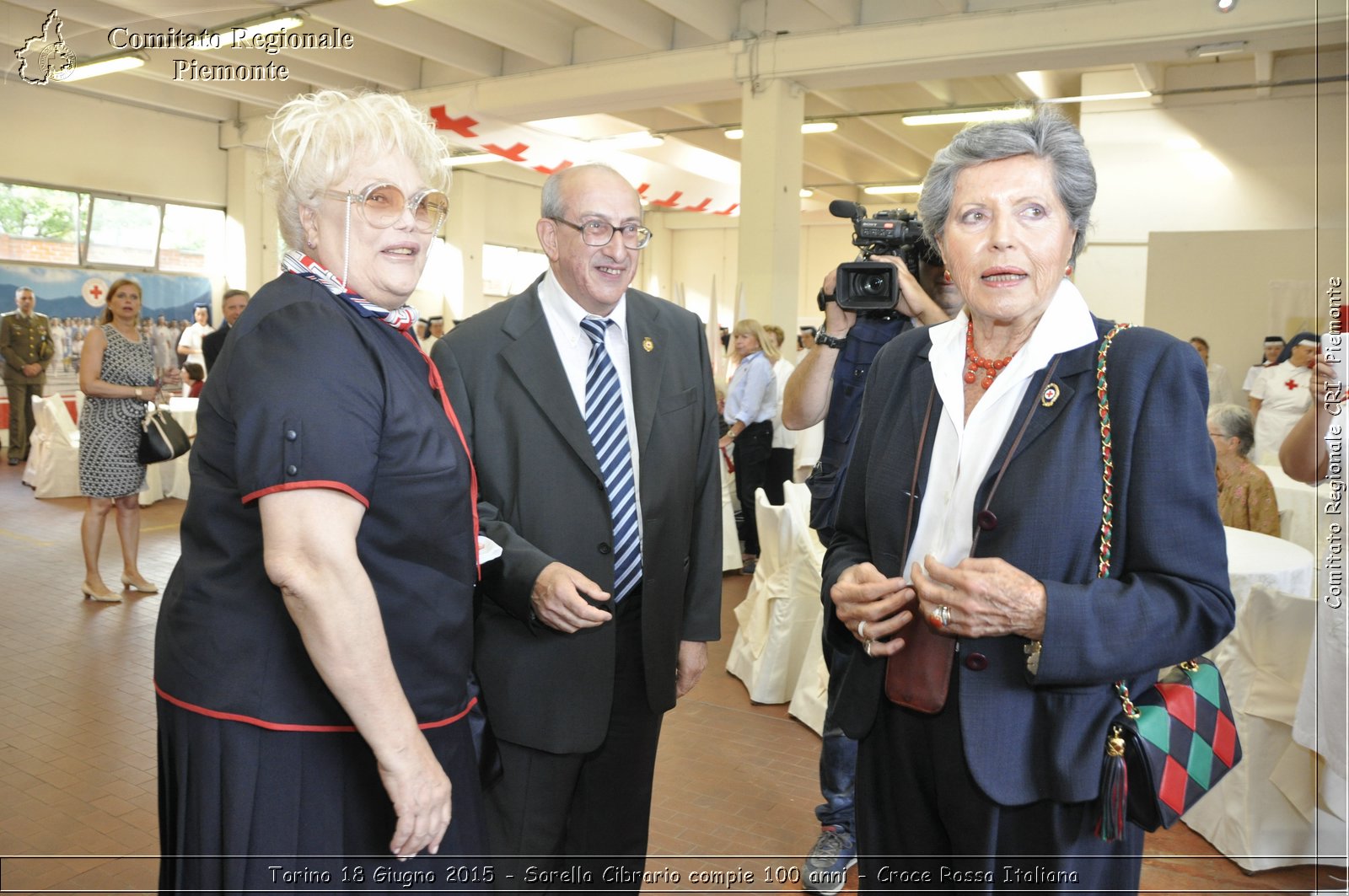 Torino 18 Giugno 2015 - Sorella Cibrario compie 100 anni - Croce Rossa Italiana- Comitato Regionale del Piemonte