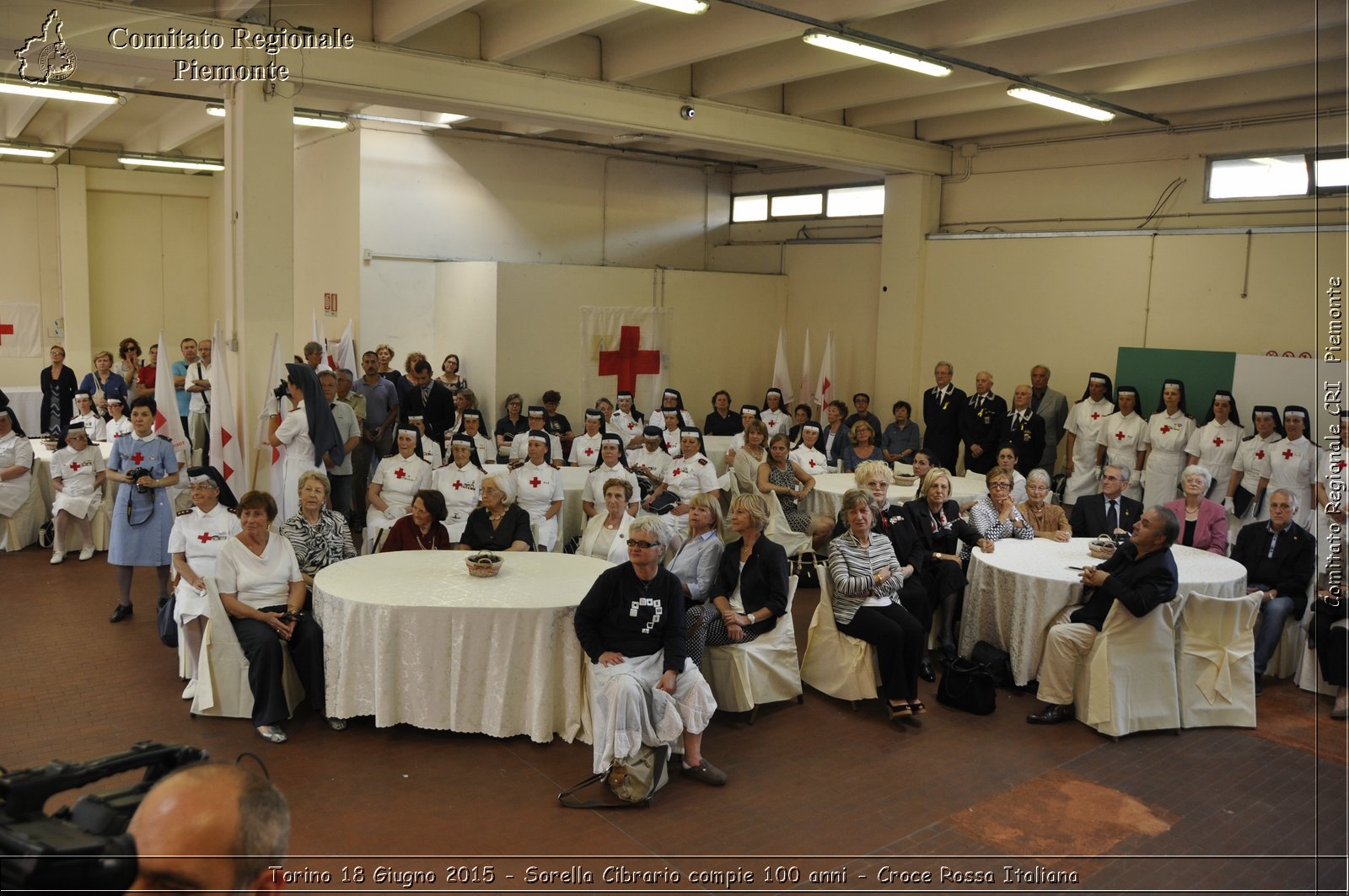 Torino 18 Giugno 2015 - Sorella Cibrario compie 100 anni - Croce Rossa Italiana- Comitato Regionale del Piemonte