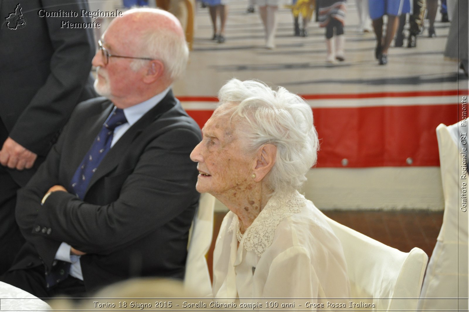 Torino 18 Giugno 2015 - Sorella Cibrario compie 100 anni - Croce Rossa Italiana- Comitato Regionale del Piemonte