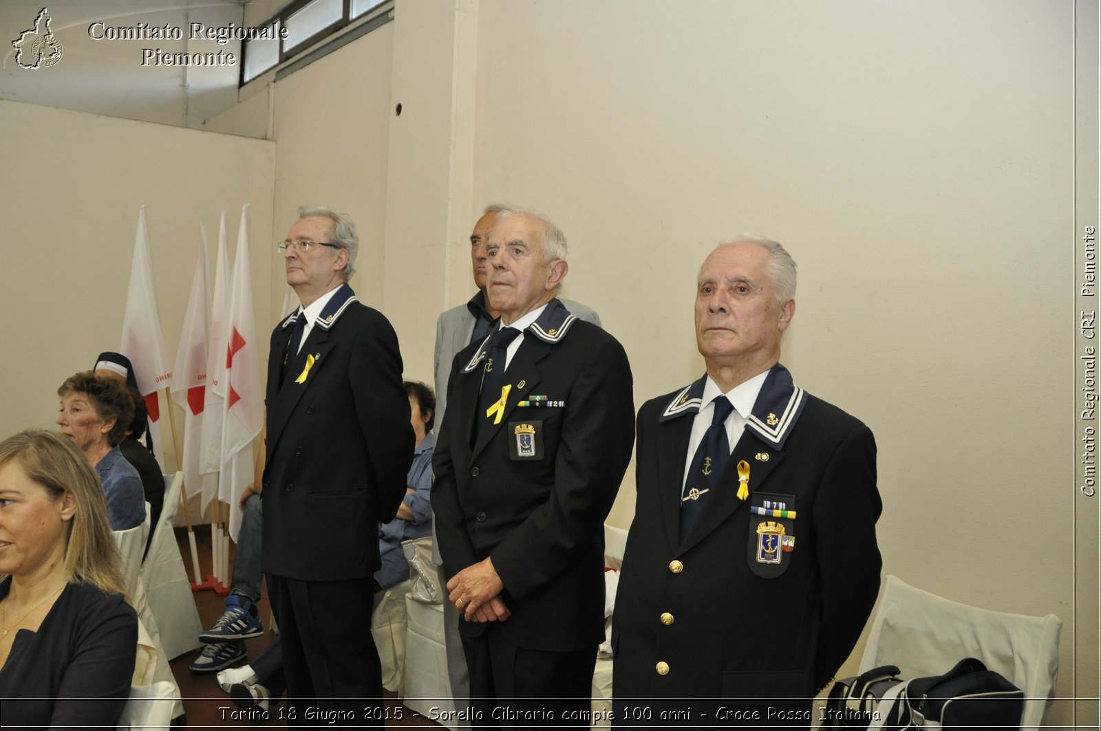 Torino 18 Giugno 2015 - Sorella Cibrario compie 100 anni - Croce Rossa Italiana- Comitato Regionale del Piemonte