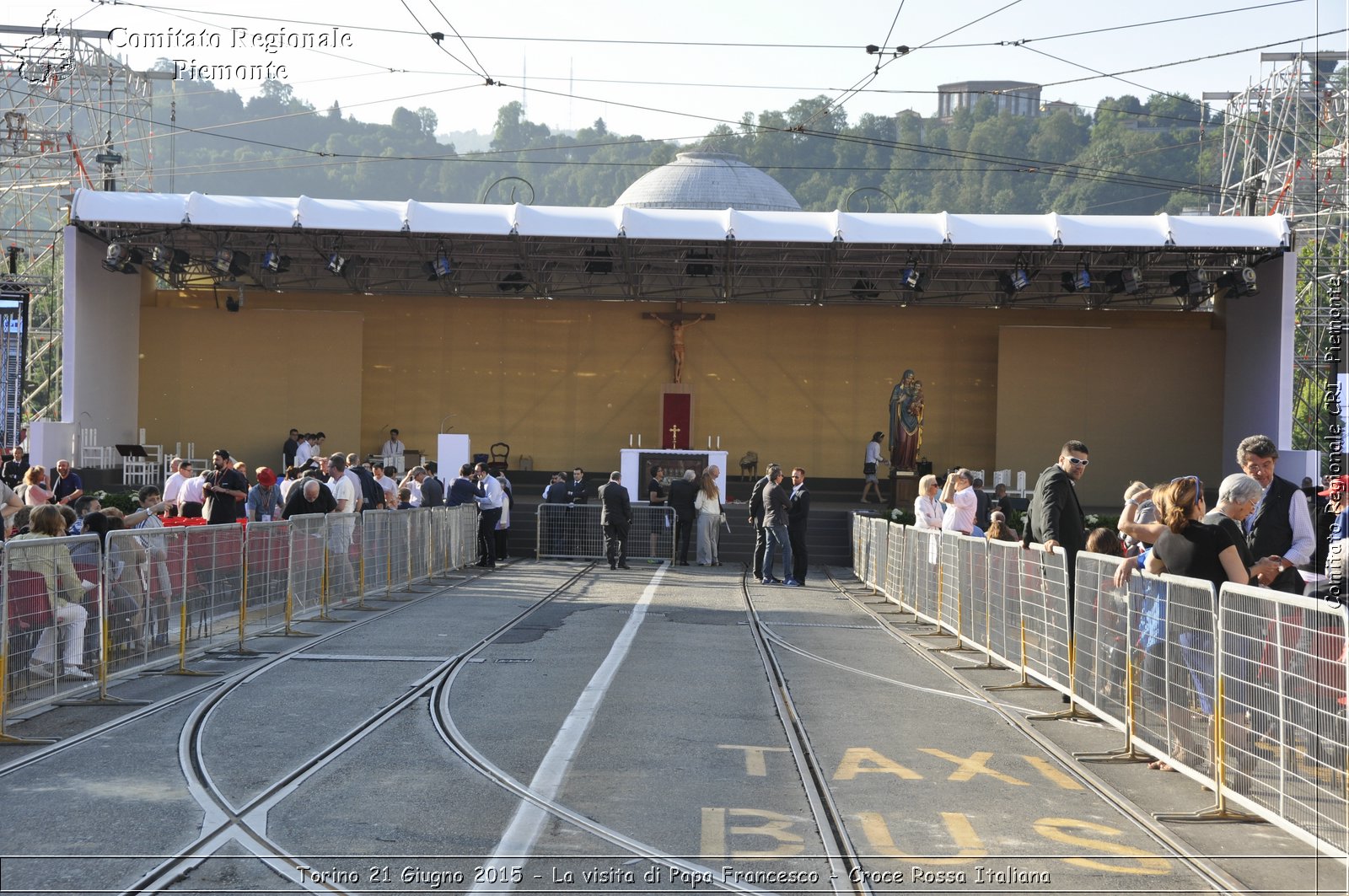 Torino 21 Giugno 2015 - La visita di Papa Francesco - Croce Rossa Italiana- Comitato Regionale del Piemonte