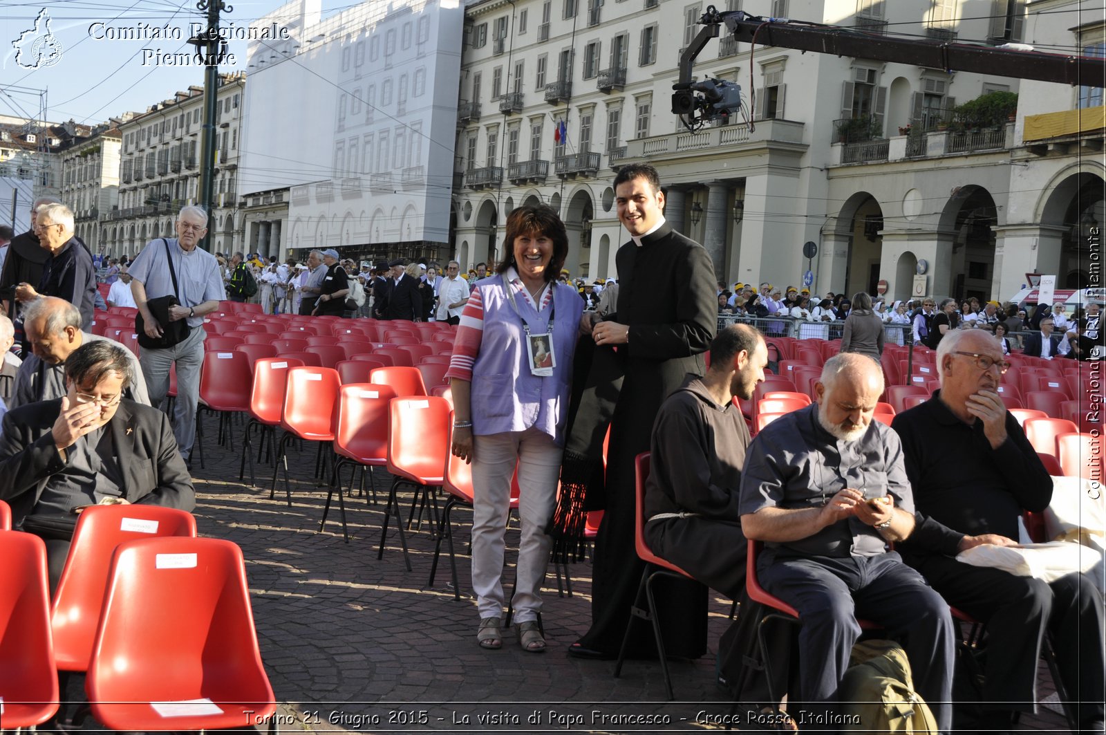 Torino 21 Giugno 2015 - La visita di Papa Francesco - Croce Rossa Italiana- Comitato Regionale del Piemonte