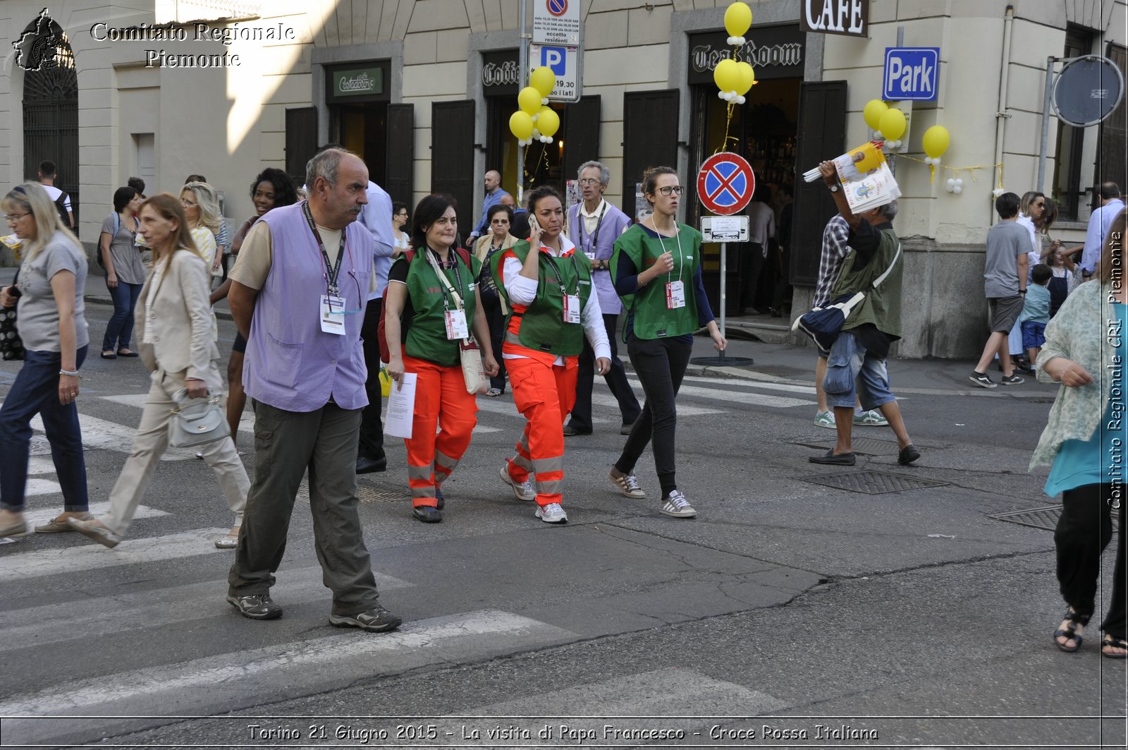 Torino 21 Giugno 2015 - La visita di Papa Francesco - Croce Rossa Italiana- Comitato Regionale del Piemonte