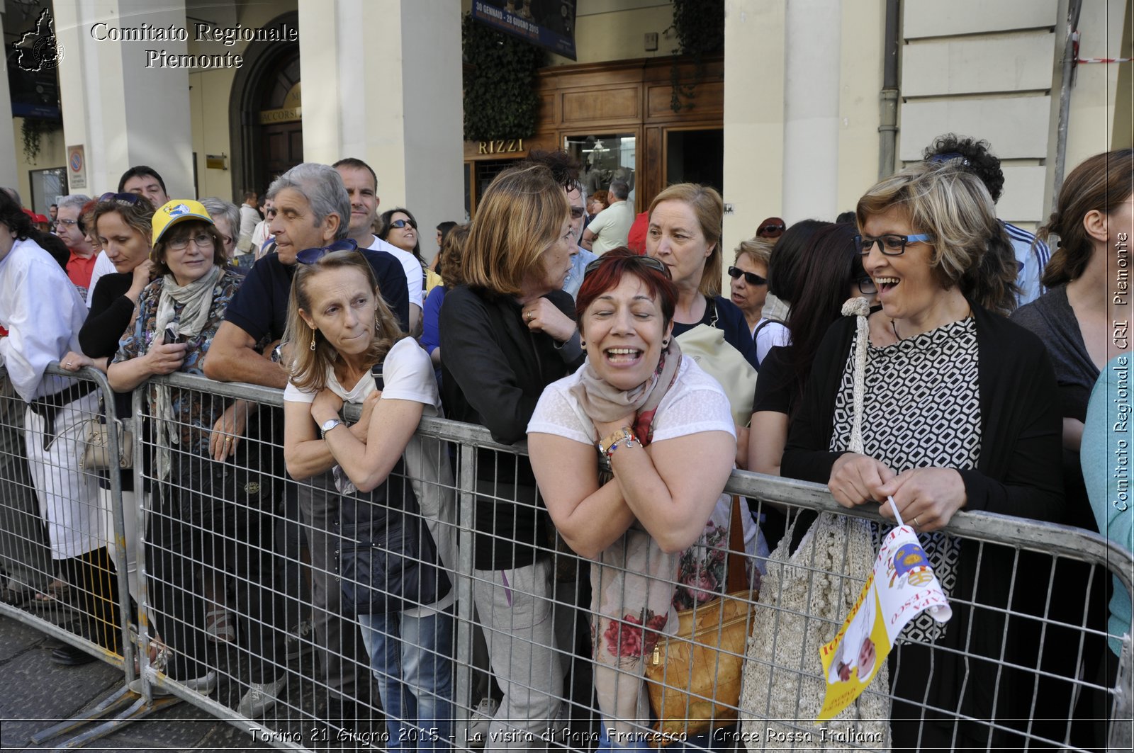 Torino 21 Giugno 2015 - La visita di Papa Francesco - Croce Rossa Italiana- Comitato Regionale del Piemonte