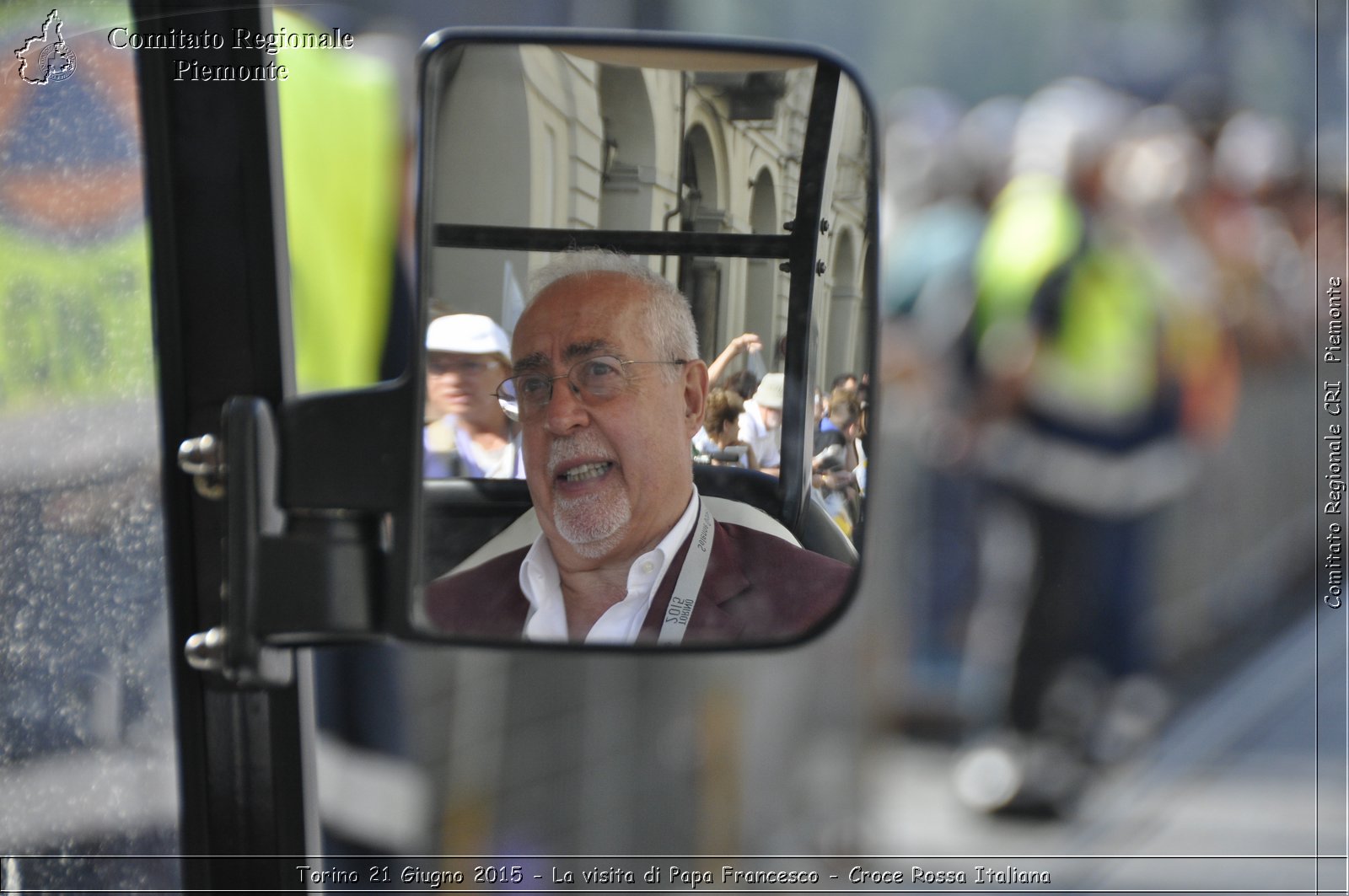 Torino 21 Giugno 2015 - La visita di Papa Francesco - Croce Rossa Italiana- Comitato Regionale del Piemonte