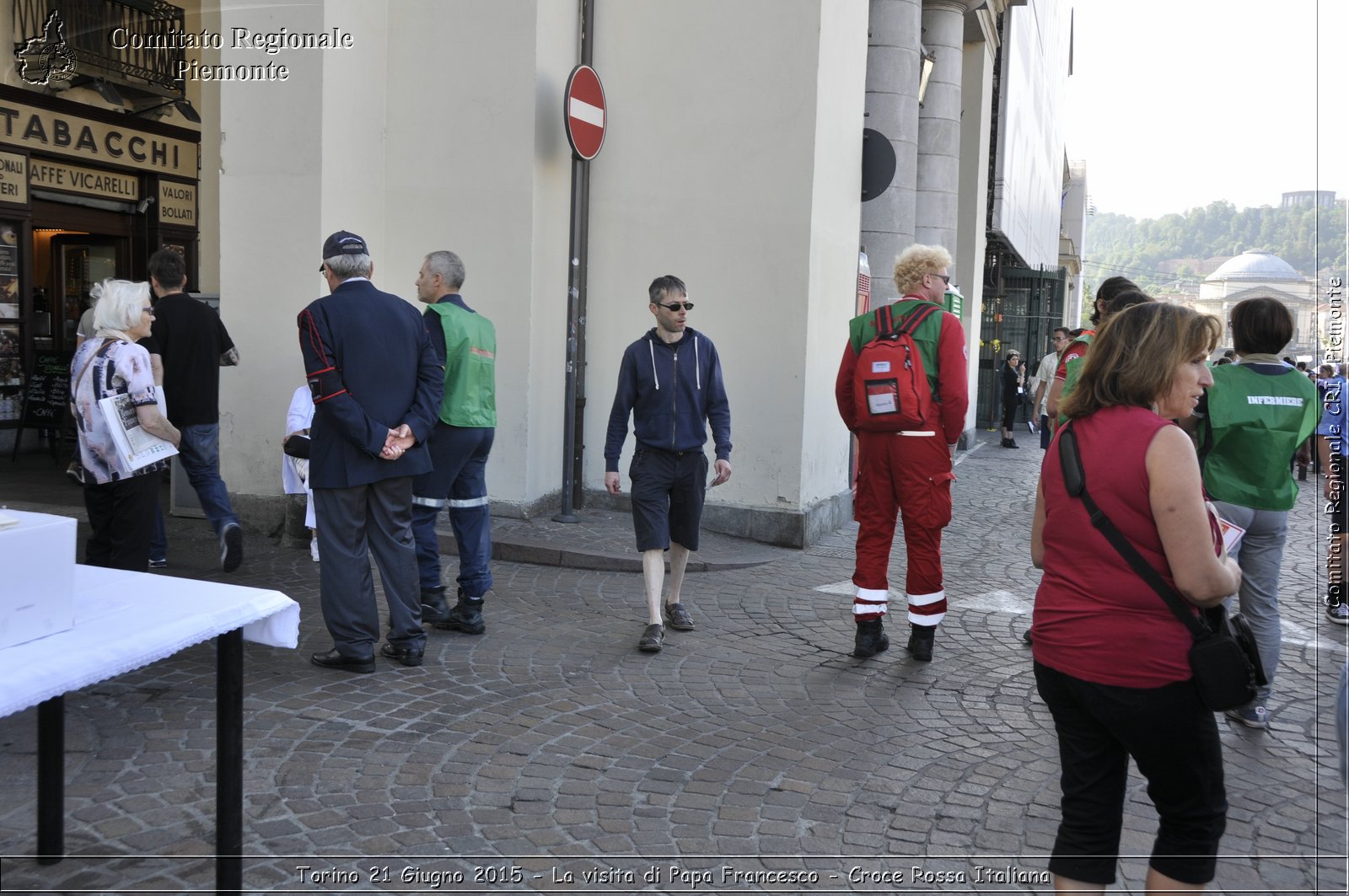 Torino 21 Giugno 2015 - La visita di Papa Francesco - Croce Rossa Italiana- Comitato Regionale del Piemonte