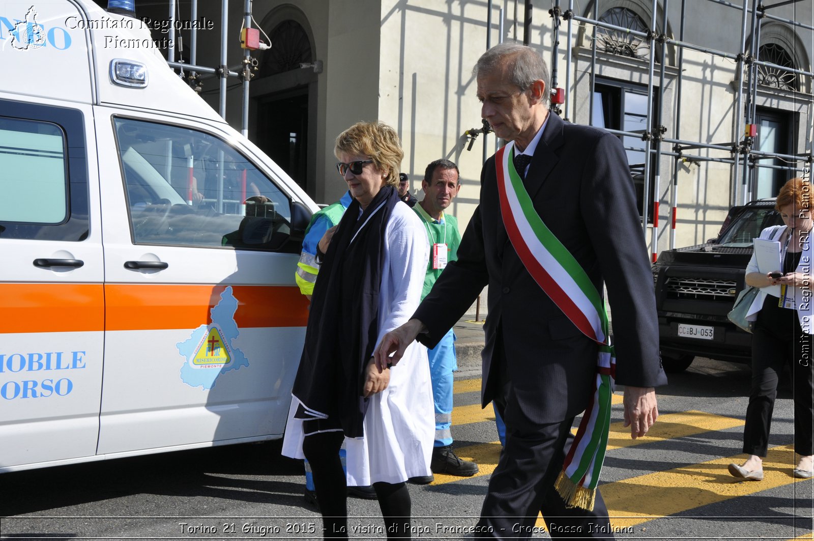 Torino 21 Giugno 2015 - La visita di Papa Francesco - Croce Rossa Italiana- Comitato Regionale del Piemonte