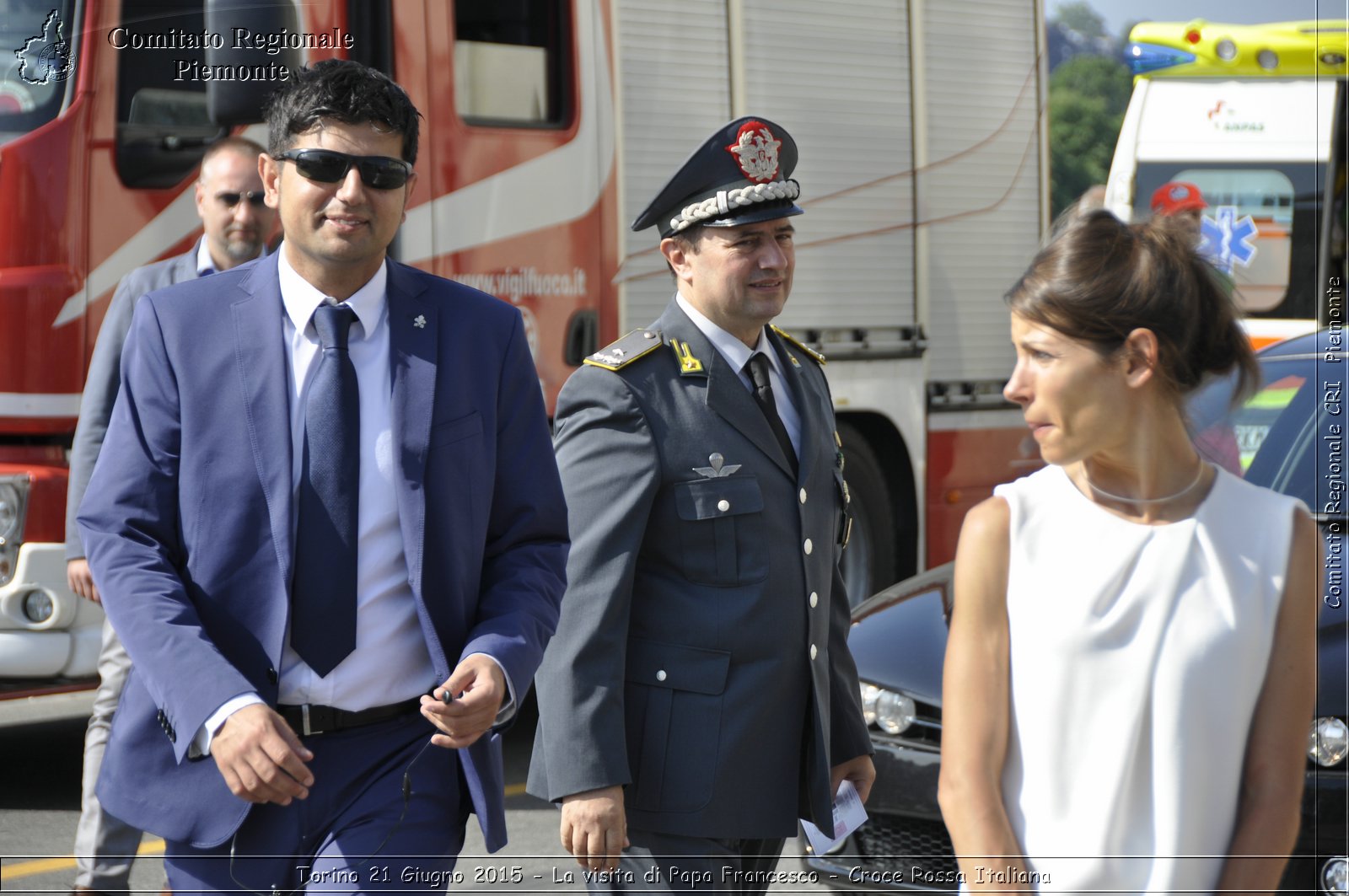 Torino 21 Giugno 2015 - La visita di Papa Francesco - Croce Rossa Italiana- Comitato Regionale del Piemonte