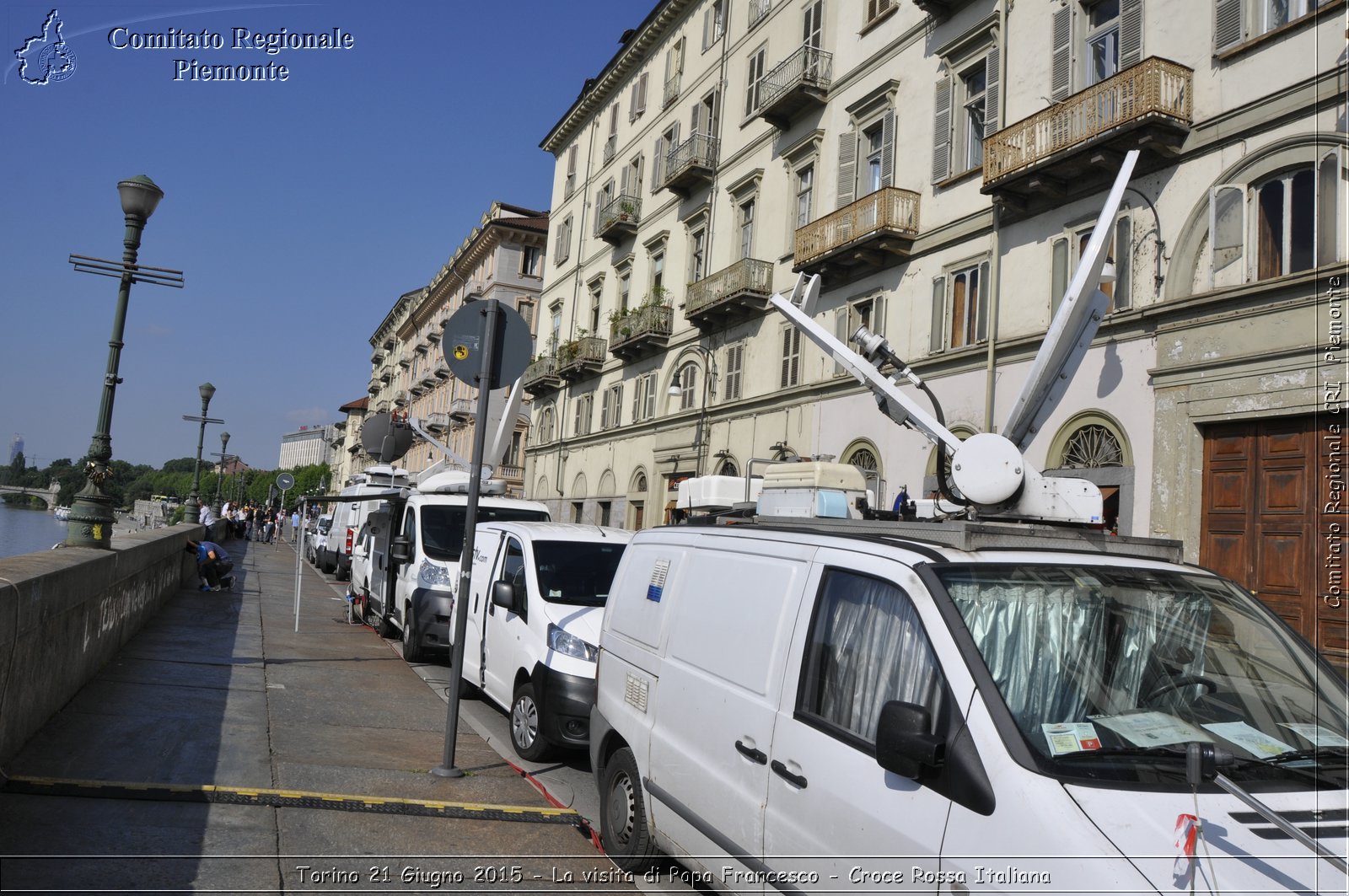 Torino 21 Giugno 2015 - La visita di Papa Francesco - Croce Rossa Italiana- Comitato Regionale del Piemonte