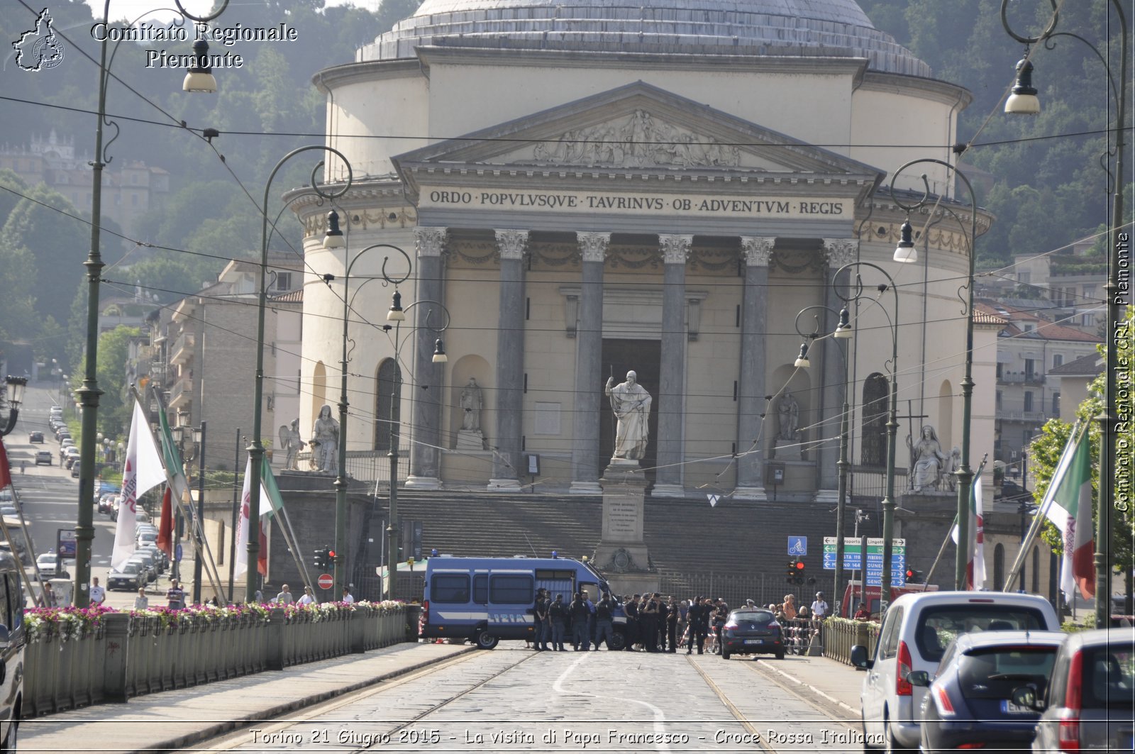 Torino 21 Giugno 2015 - La visita di Papa Francesco - Croce Rossa Italiana- Comitato Regionale del Piemonte