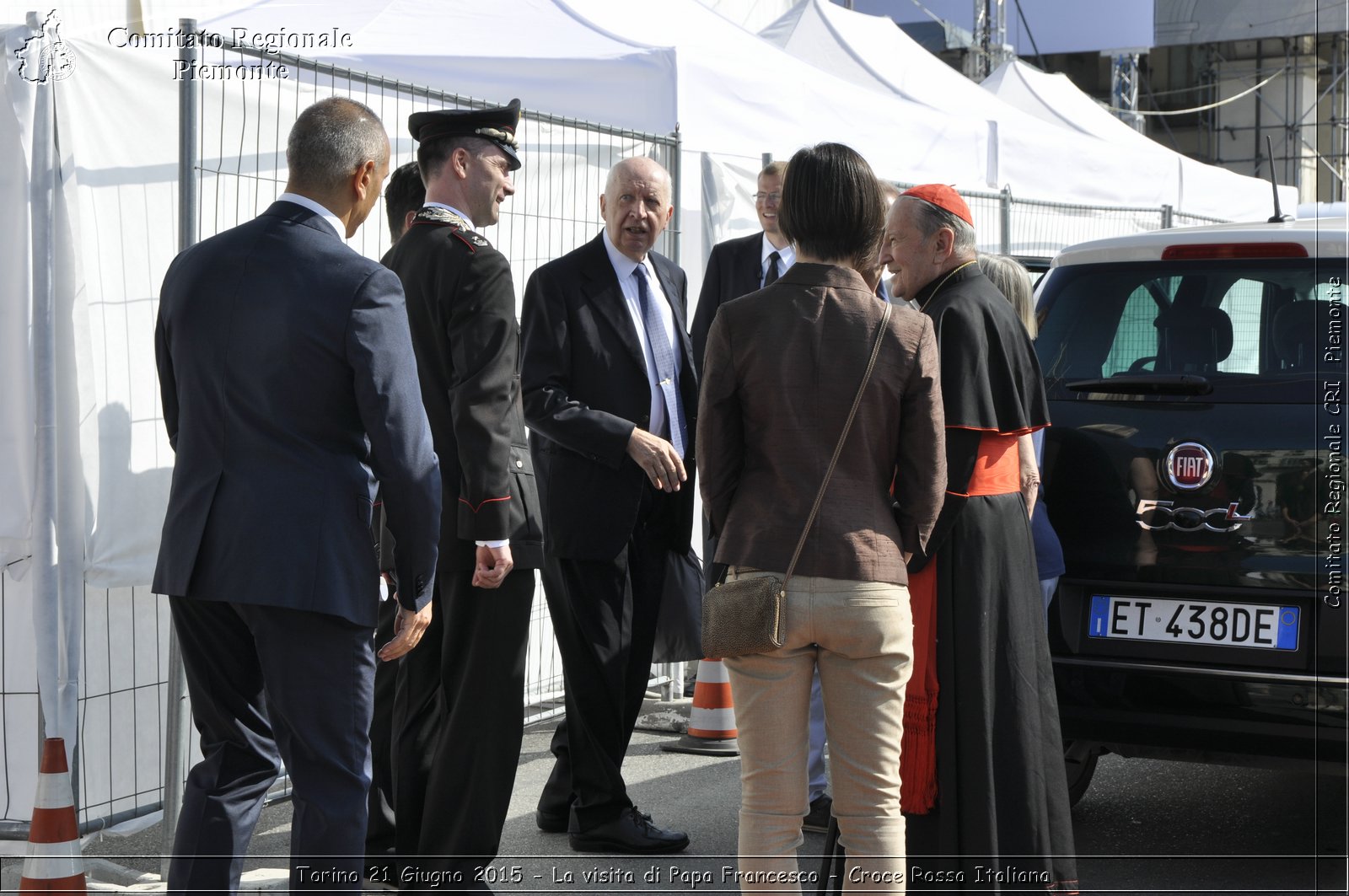 Torino 21 Giugno 2015 - La visita di Papa Francesco - Croce Rossa Italiana- Comitato Regionale del Piemonte