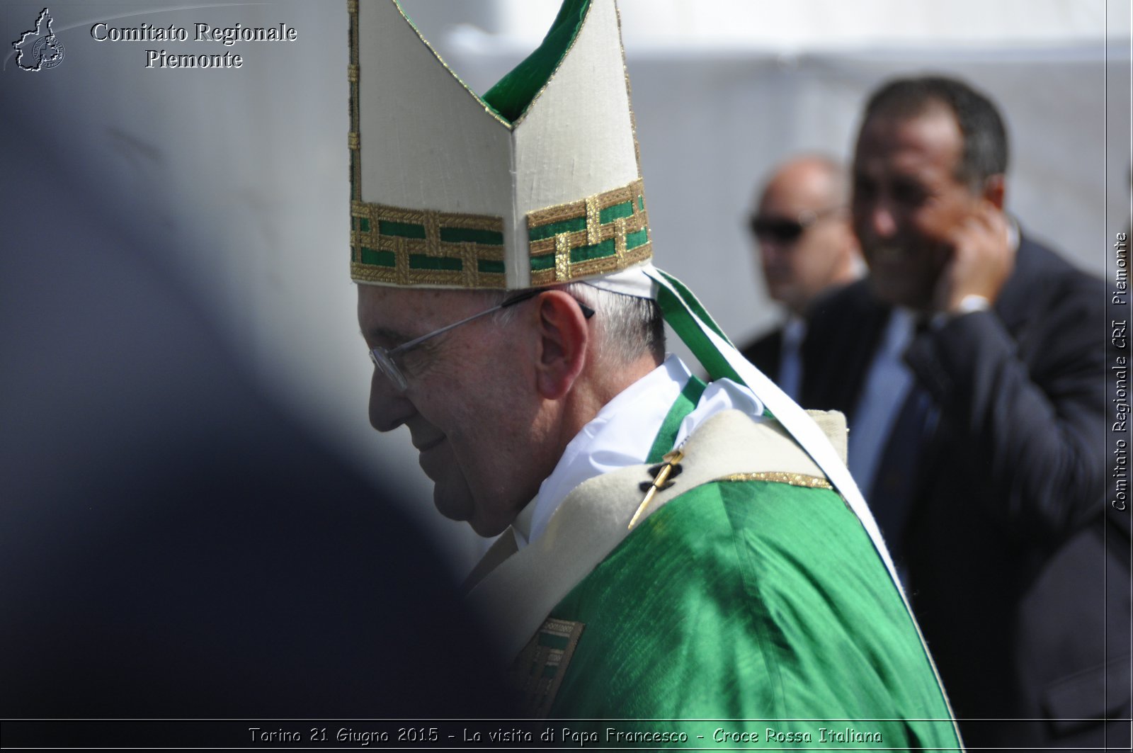 Torino 21 Giugno 2015 - La visita di Papa Francesco - Croce Rossa Italiana- Comitato Regionale del Piemonte