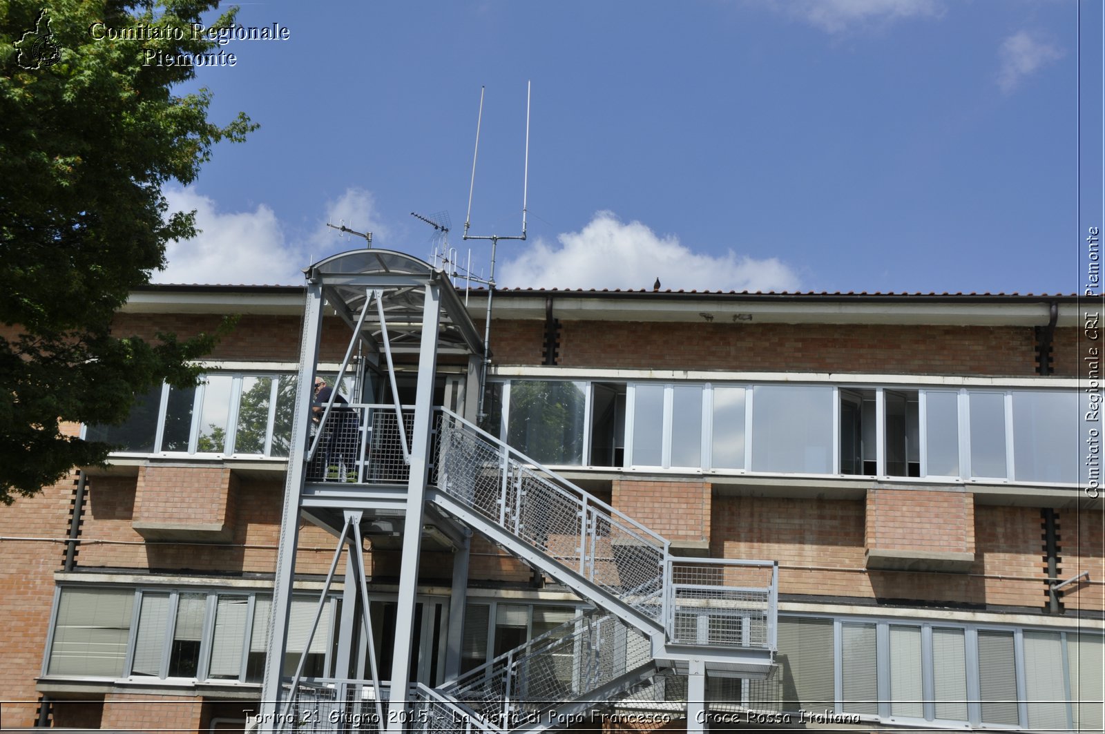 Torino 21 Giugno 2015 - La visita di Papa Francesco - Croce Rossa Italiana- Comitato Regionale del Piemonte