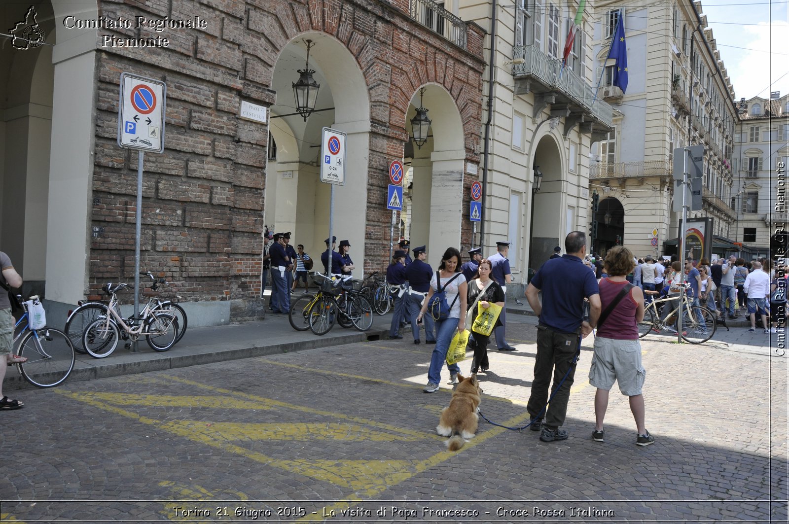 Torino 21 Giugno 2015 - La visita di Papa Francesco - Croce Rossa Italiana- Comitato Regionale del Piemonte