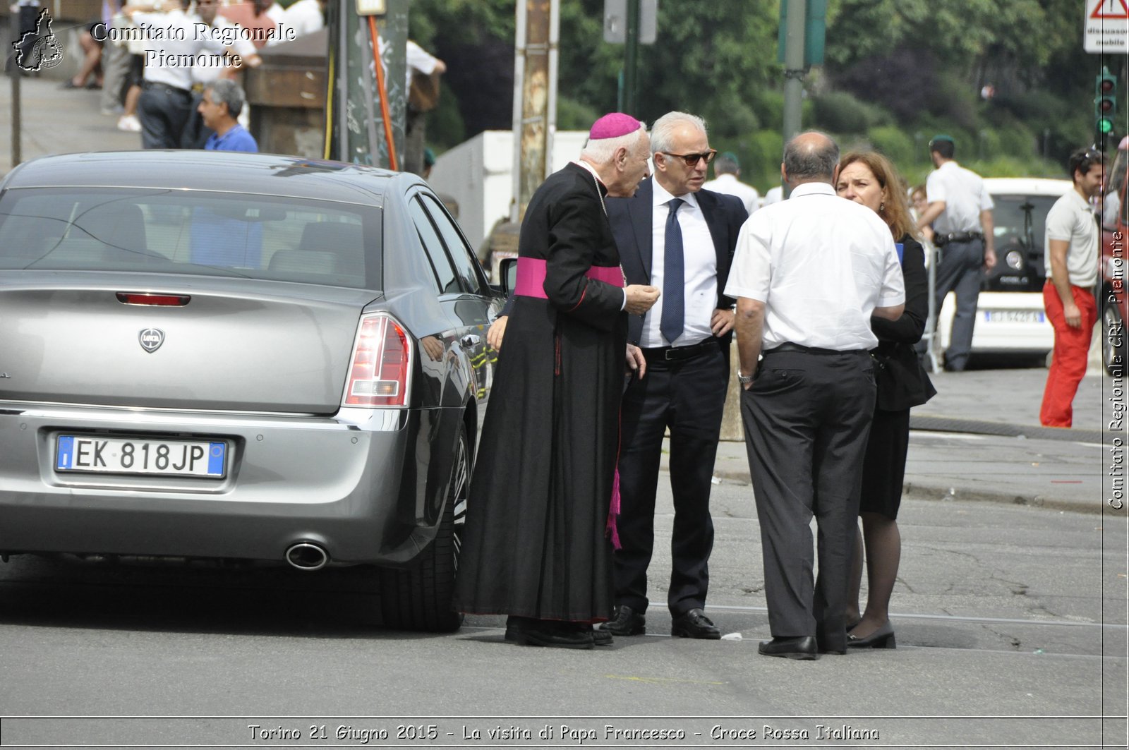 Torino 21 Giugno 2015 - La visita di Papa Francesco - Croce Rossa Italiana- Comitato Regionale del Piemonte