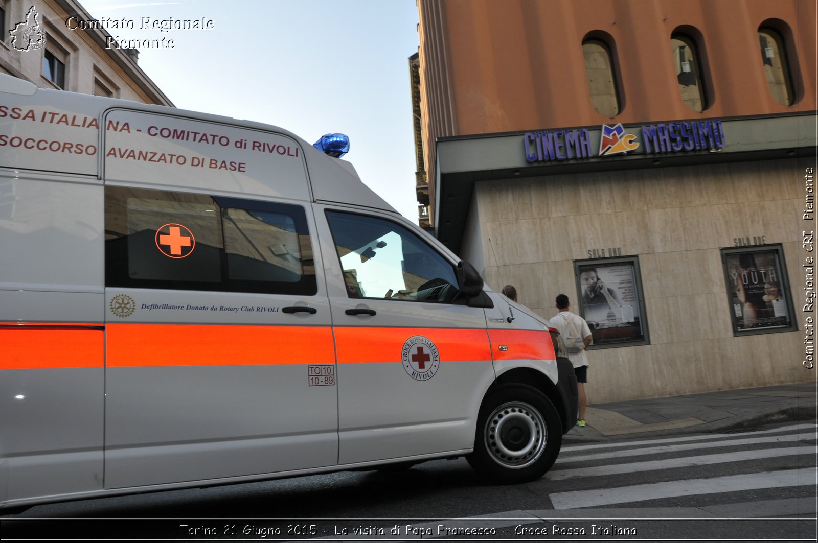 Torino 21 Giugno 2015 - La visita di Papa Francesco - Croce Rossa Italiana- Comitato Regionale del Piemonte