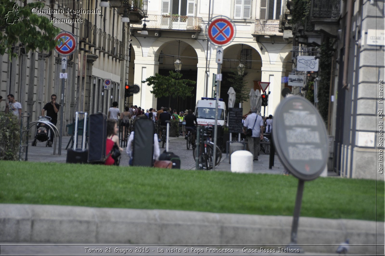 Torino 21 Giugno 2015 - La visita di Papa Francesco - Croce Rossa Italiana- Comitato Regionale del Piemonte