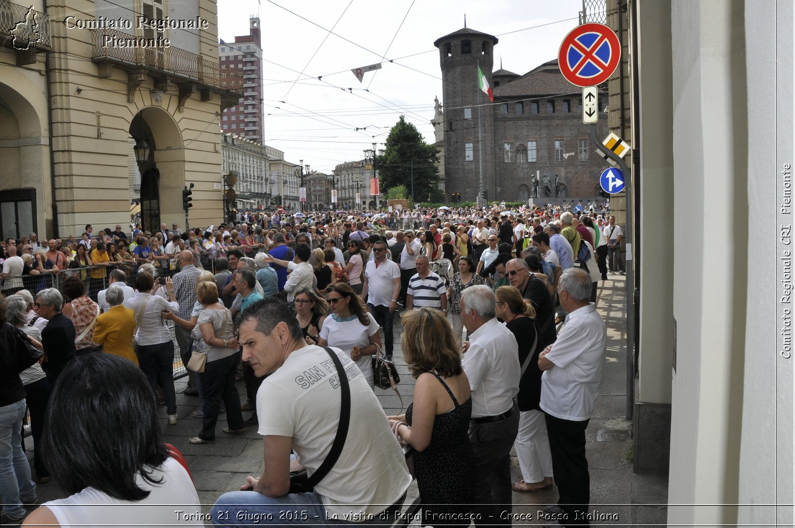 Torino 21 Giugno 2015 - La visita di Papa Francesco - Croce Rossa Italiana- Comitato Regionale del Piemonte