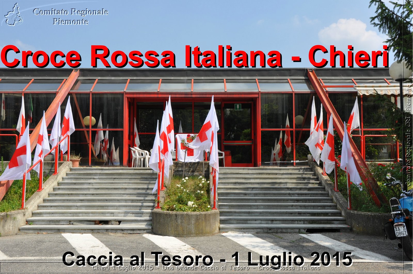 Chieri 1 Luglio 2015 - Una Grande Caccia al Tesoro - Croce Rossa Italiana- Comitato Regionale del Piemonte