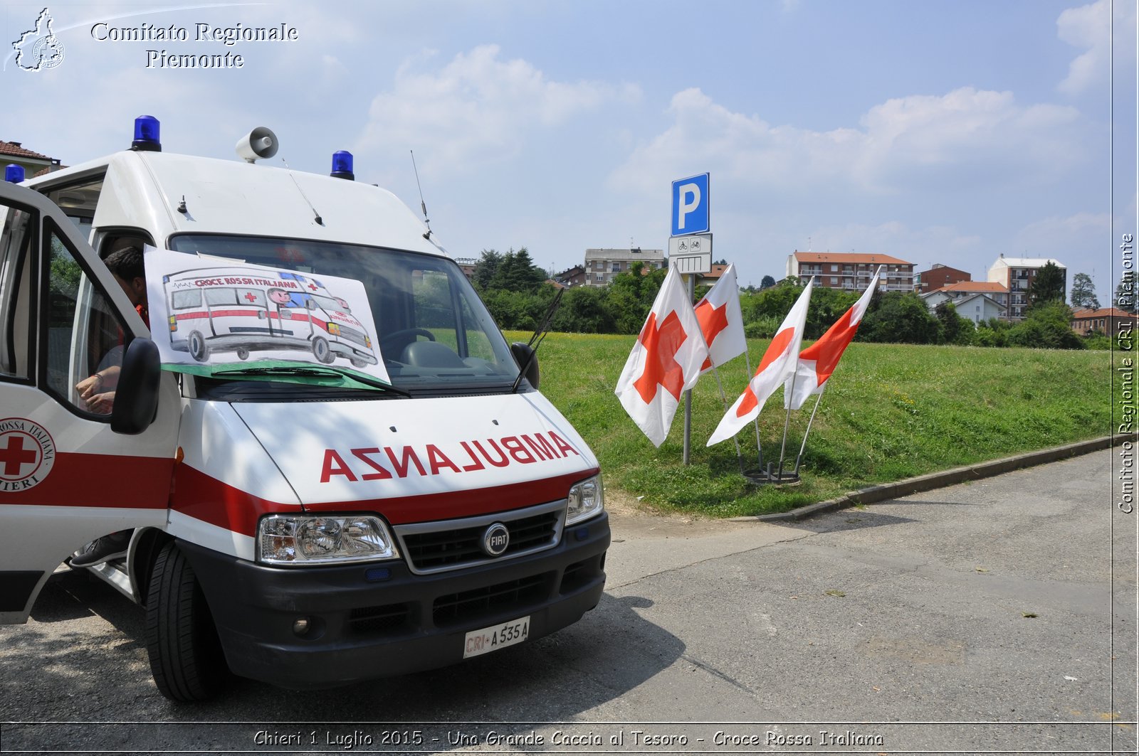 Chieri 1 Luglio 2015 - Una Grande Caccia al Tesoro - Croce Rossa Italiana- Comitato Regionale del Piemonte