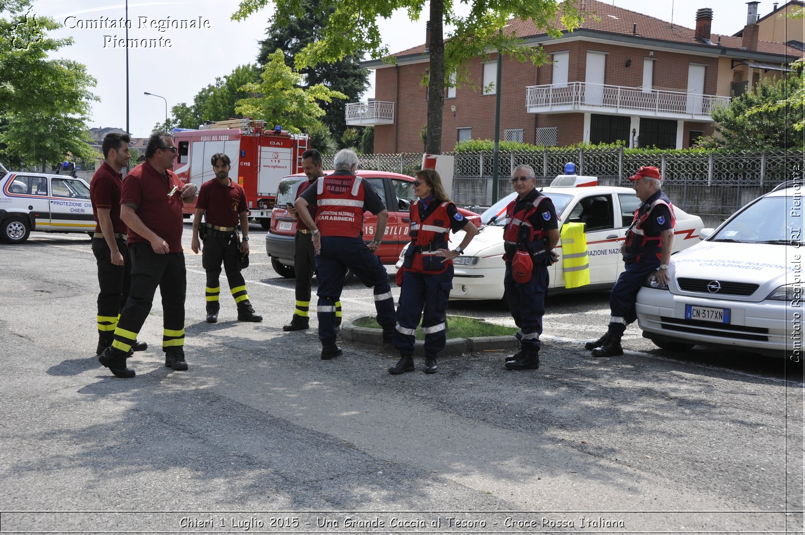 Chieri 1 Luglio 2015 - Una Grande Caccia al Tesoro - Croce Rossa Italiana- Comitato Regionale del Piemonte