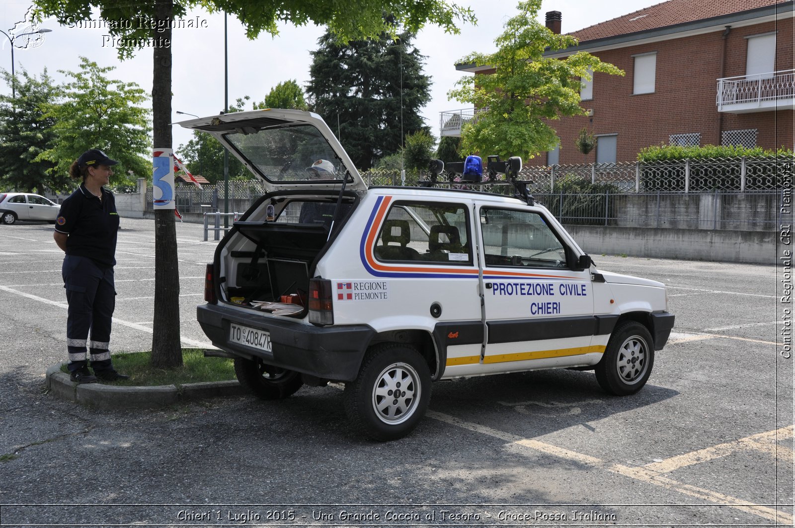 Chieri 1 Luglio 2015 - Una Grande Caccia al Tesoro - Croce Rossa Italiana- Comitato Regionale del Piemonte
