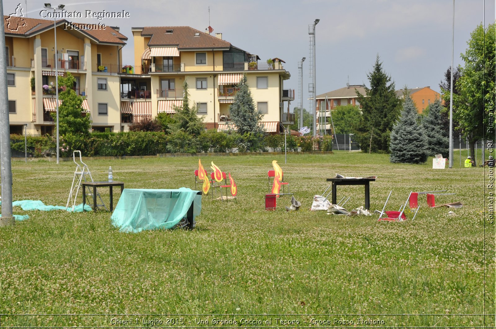 Chieri 1 Luglio 2015 - Una Grande Caccia al Tesoro - Croce Rossa Italiana- Comitato Regionale del Piemonte