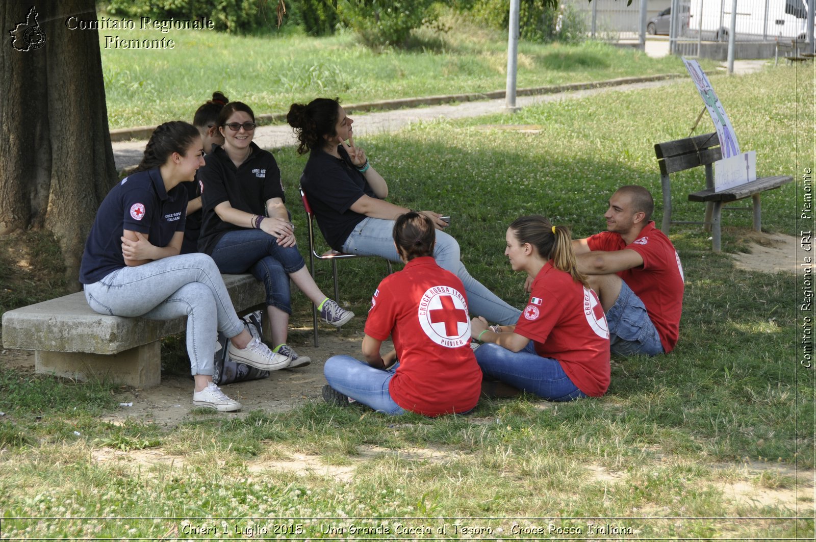 Chieri 1 Luglio 2015 - Una Grande Caccia al Tesoro - Croce Rossa Italiana- Comitato Regionale del Piemonte