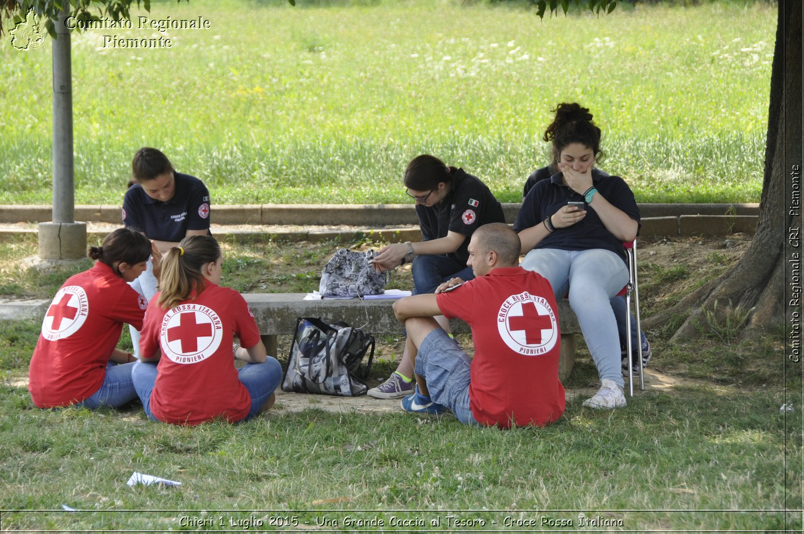 Chieri 1 Luglio 2015 - Una Grande Caccia al Tesoro - Croce Rossa Italiana- Comitato Regionale del Piemonte