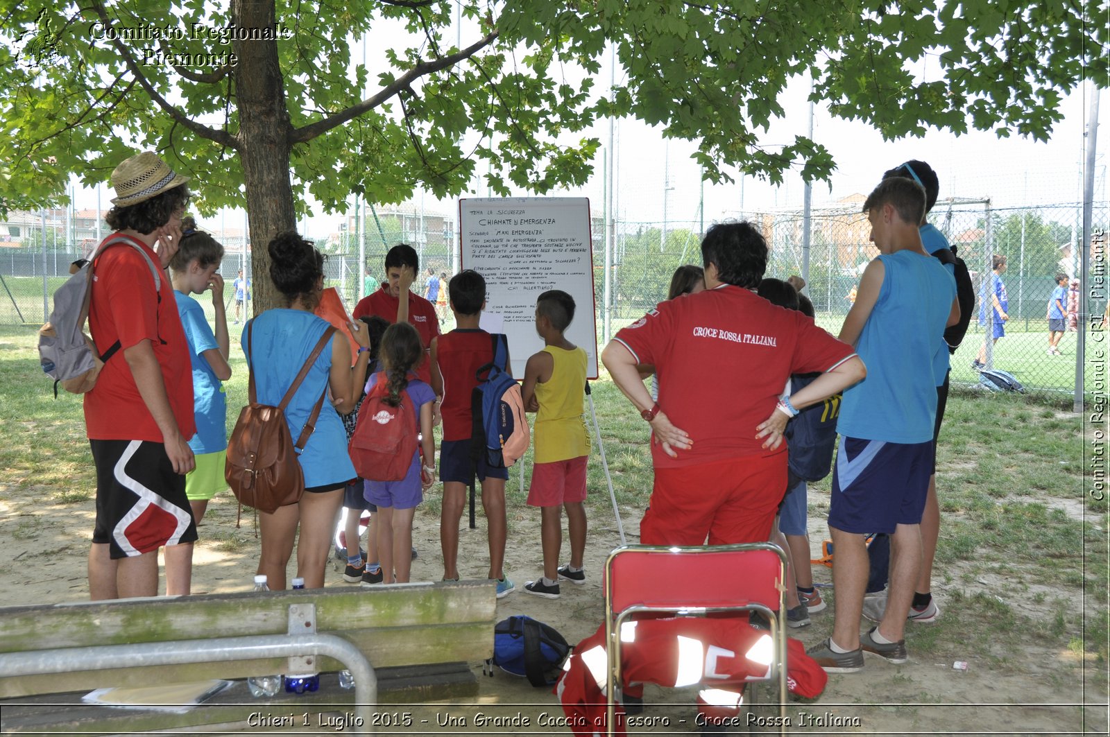 Chieri 1 Luglio 2015 - Una Grande Caccia al Tesoro - Croce Rossa Italiana- Comitato Regionale del Piemonte