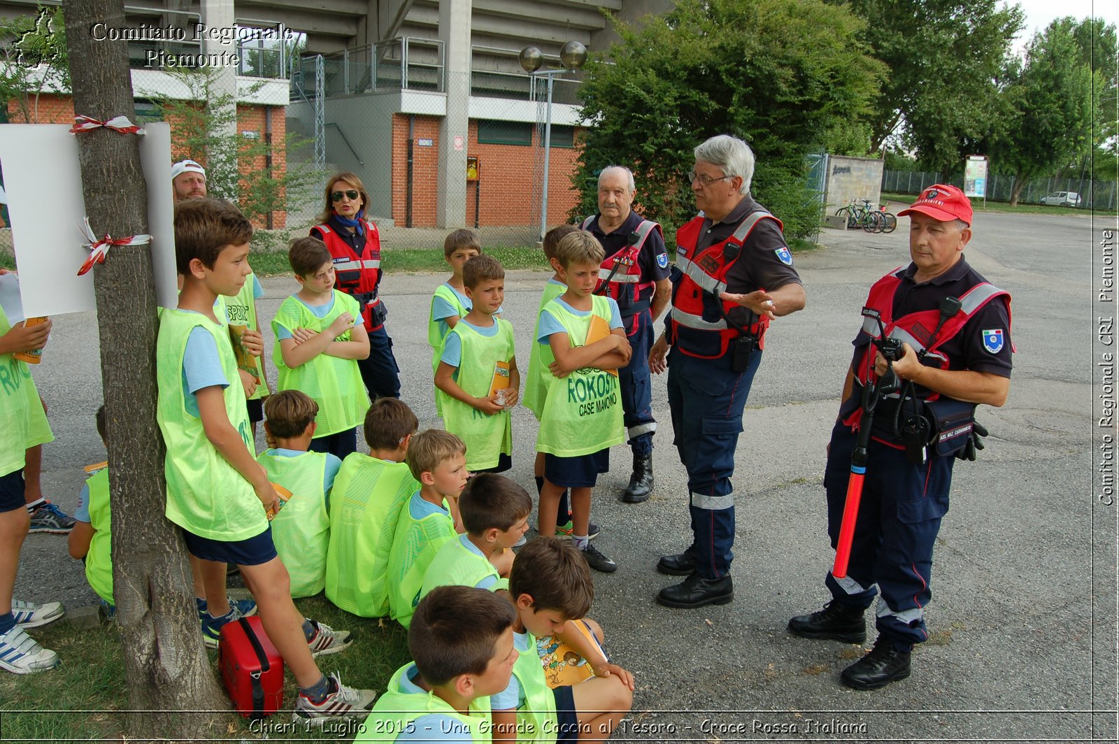 Chieri 1 Luglio 2015 - Una Grande Caccia al Tesoro - Croce Rossa Italiana- Comitato Regionale del Piemonte