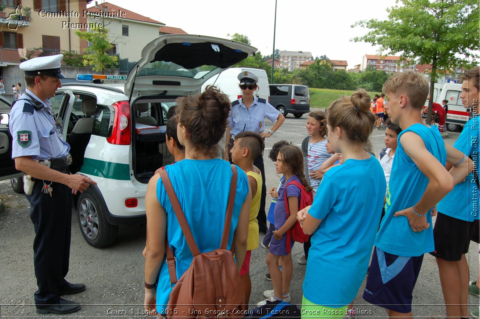 Chieri 1 Luglio 2015 - Una Grande Caccia al Tesoro - Croce Rossa Italiana- Comitato Regionale del Piemonte