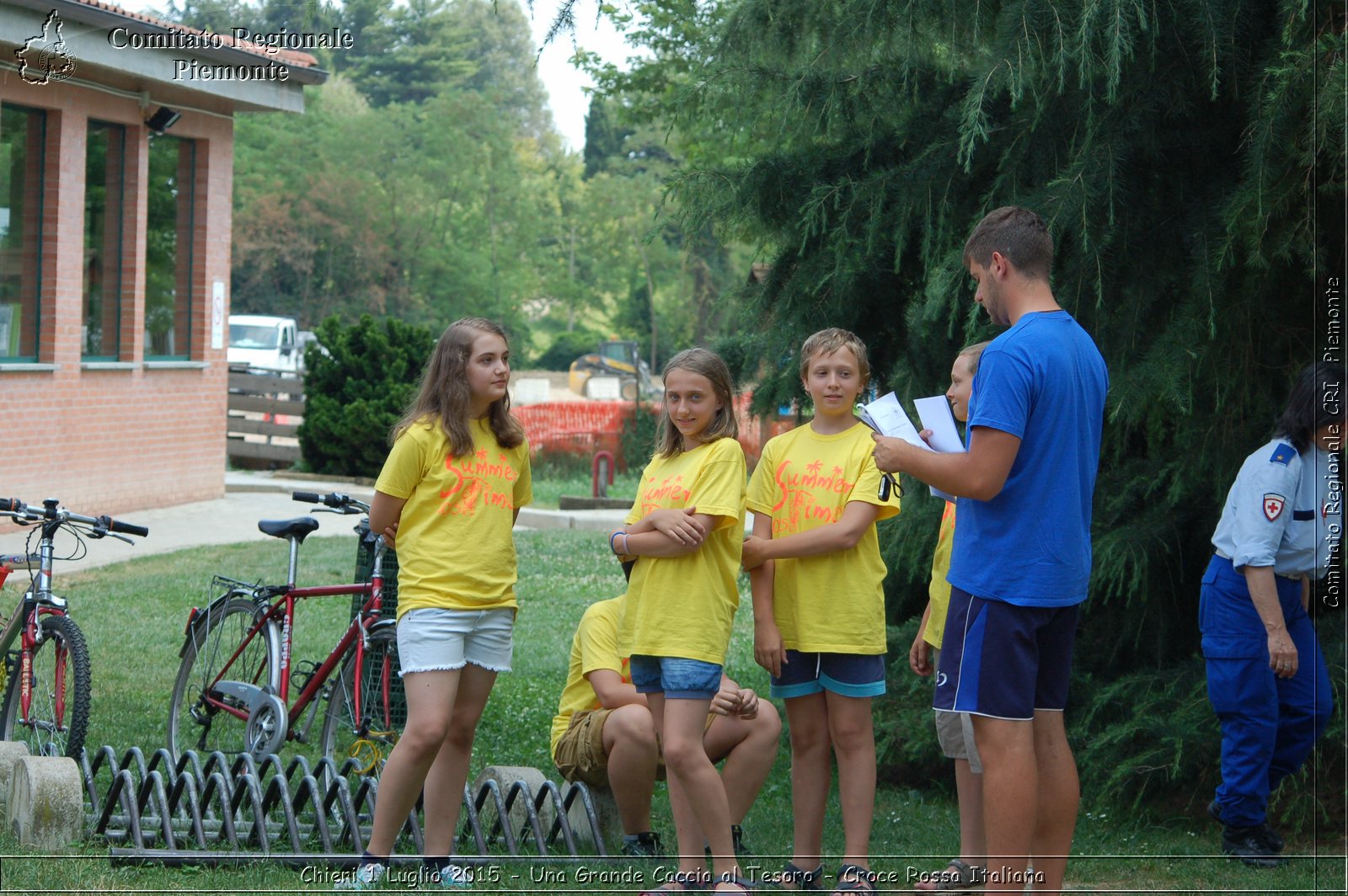 Chieri 1 Luglio 2015 - Una Grande Caccia al Tesoro - Croce Rossa Italiana- Comitato Regionale del Piemonte