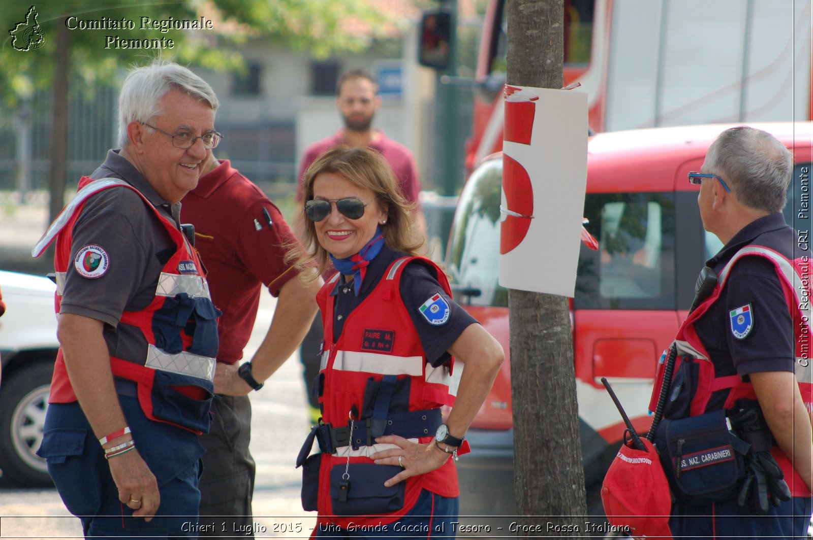 Chieri 1 Luglio 2015 - Una Grande Caccia al Tesoro - Croce Rossa Italiana- Comitato Regionale del Piemonte