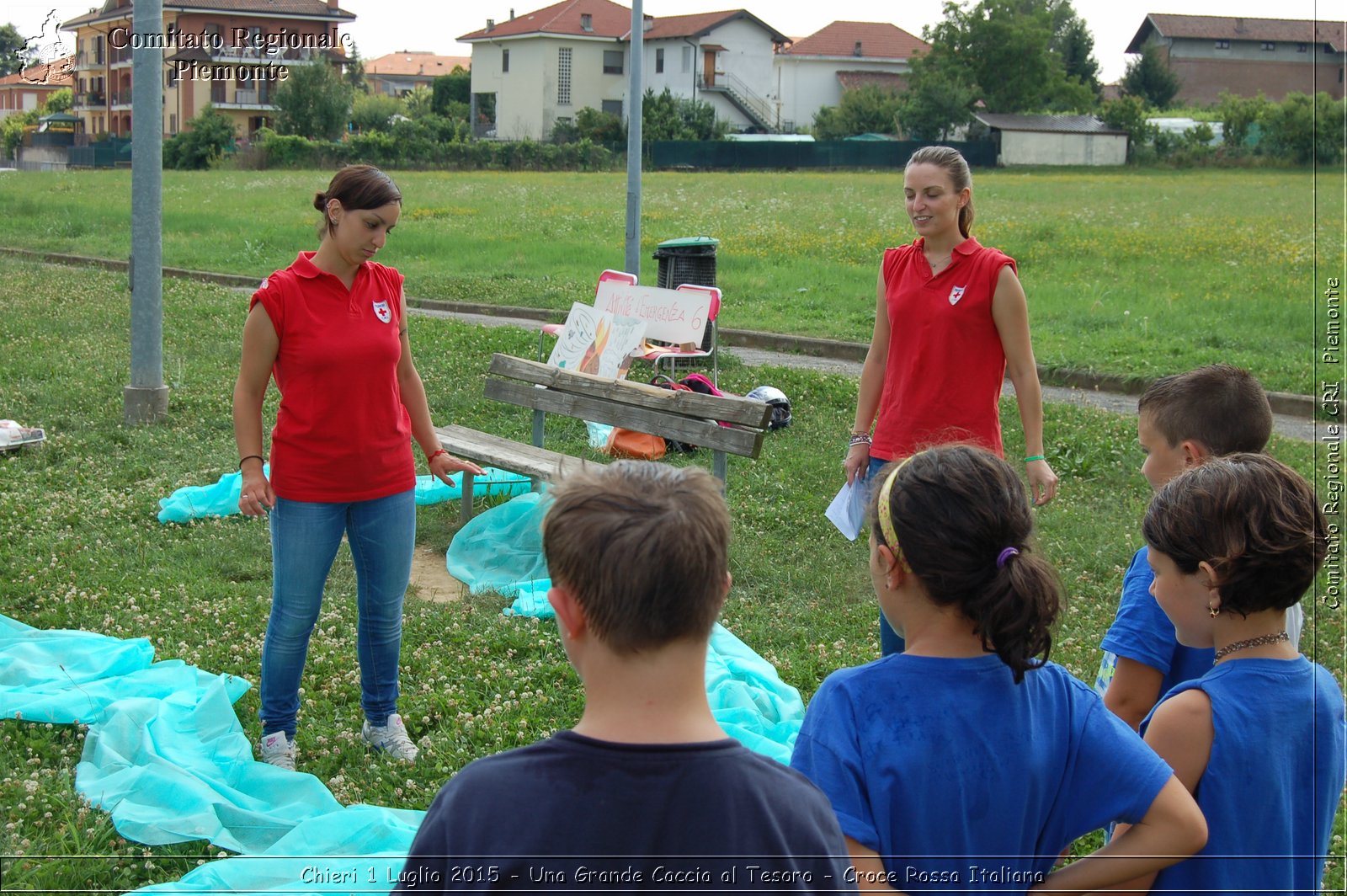 Chieri 1 Luglio 2015 - Una Grande Caccia al Tesoro - Croce Rossa Italiana- Comitato Regionale del Piemonte