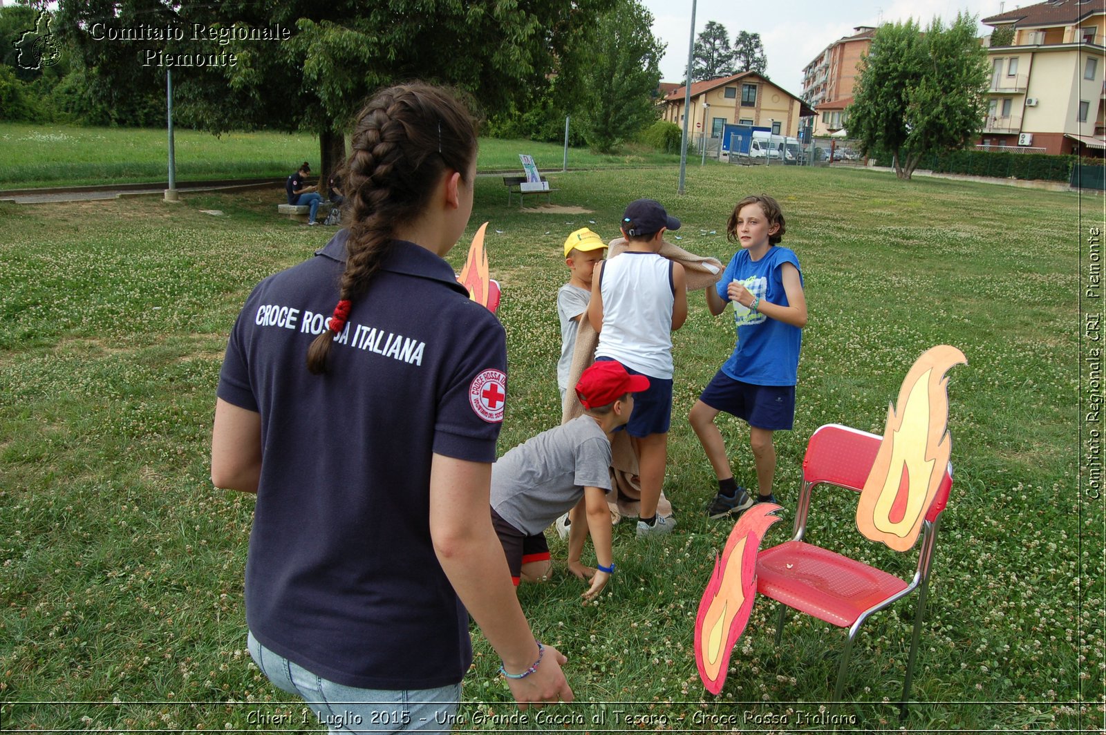 Chieri 1 Luglio 2015 - Una Grande Caccia al Tesoro - Croce Rossa Italiana- Comitato Regionale del Piemonte