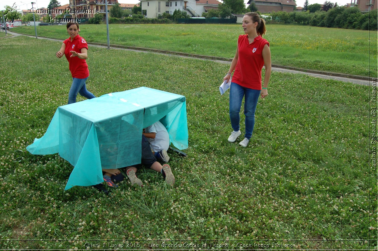 Chieri 1 Luglio 2015 - Una Grande Caccia al Tesoro - Croce Rossa Italiana- Comitato Regionale del Piemonte