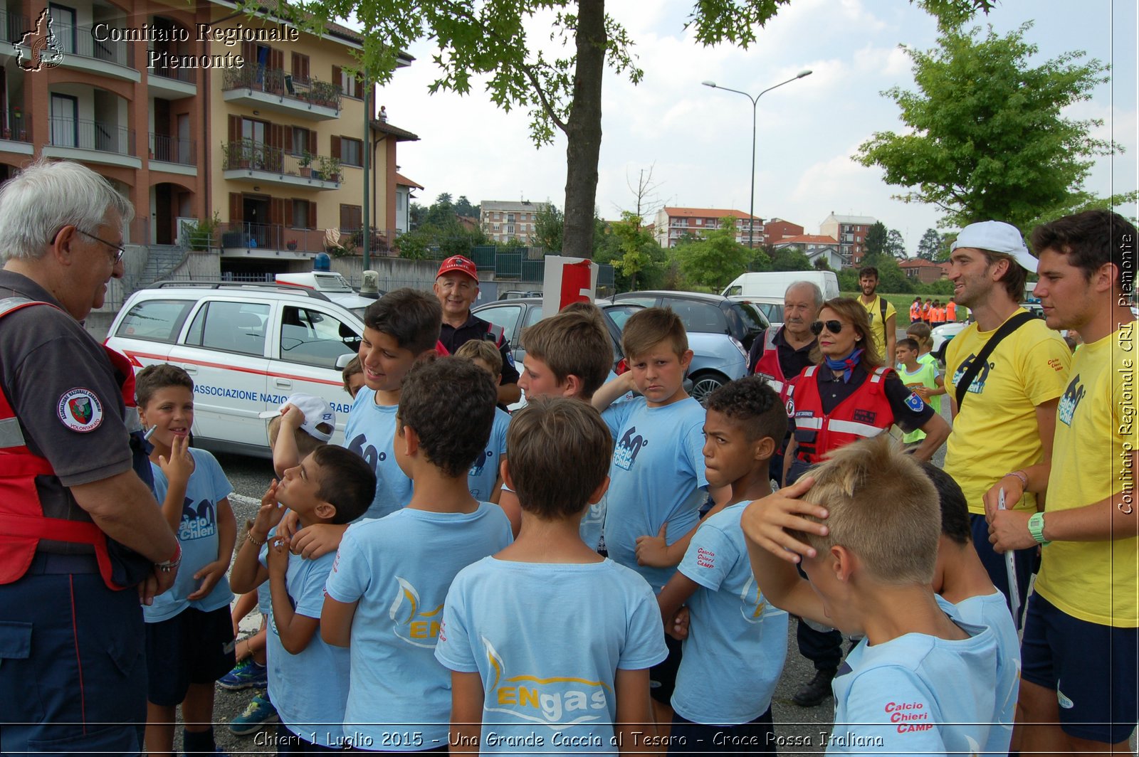 Chieri 1 Luglio 2015 - Una Grande Caccia al Tesoro - Croce Rossa Italiana- Comitato Regionale del Piemonte