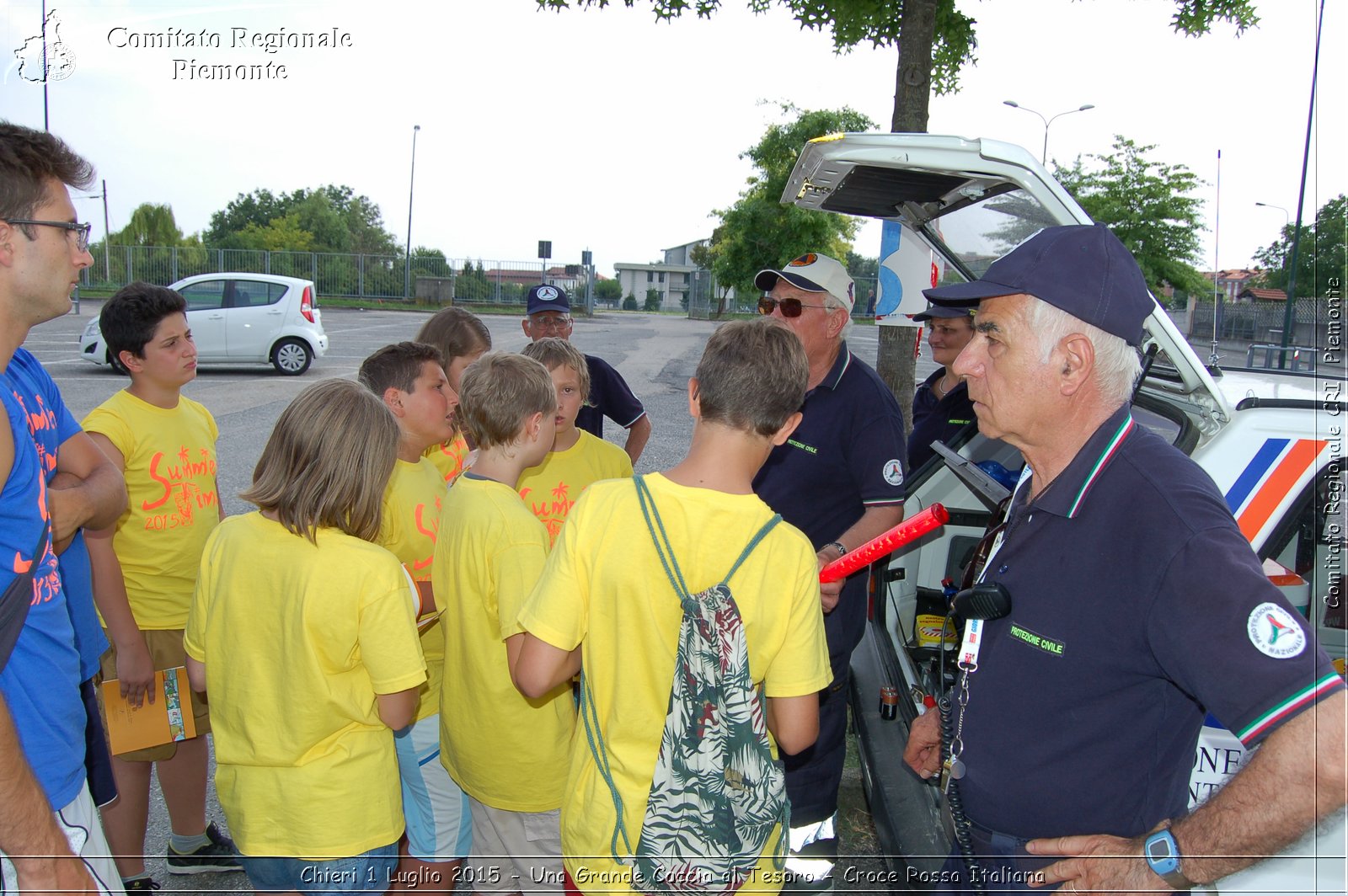 Chieri 1 Luglio 2015 - Una Grande Caccia al Tesoro - Croce Rossa Italiana- Comitato Regionale del Piemonte