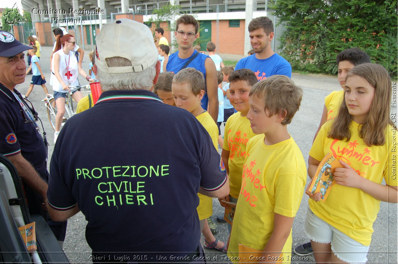 Chieri 1 Luglio 2015 - Una Grande Caccia al Tesoro - Croce Rossa Italiana- Comitato Regionale del Piemonte