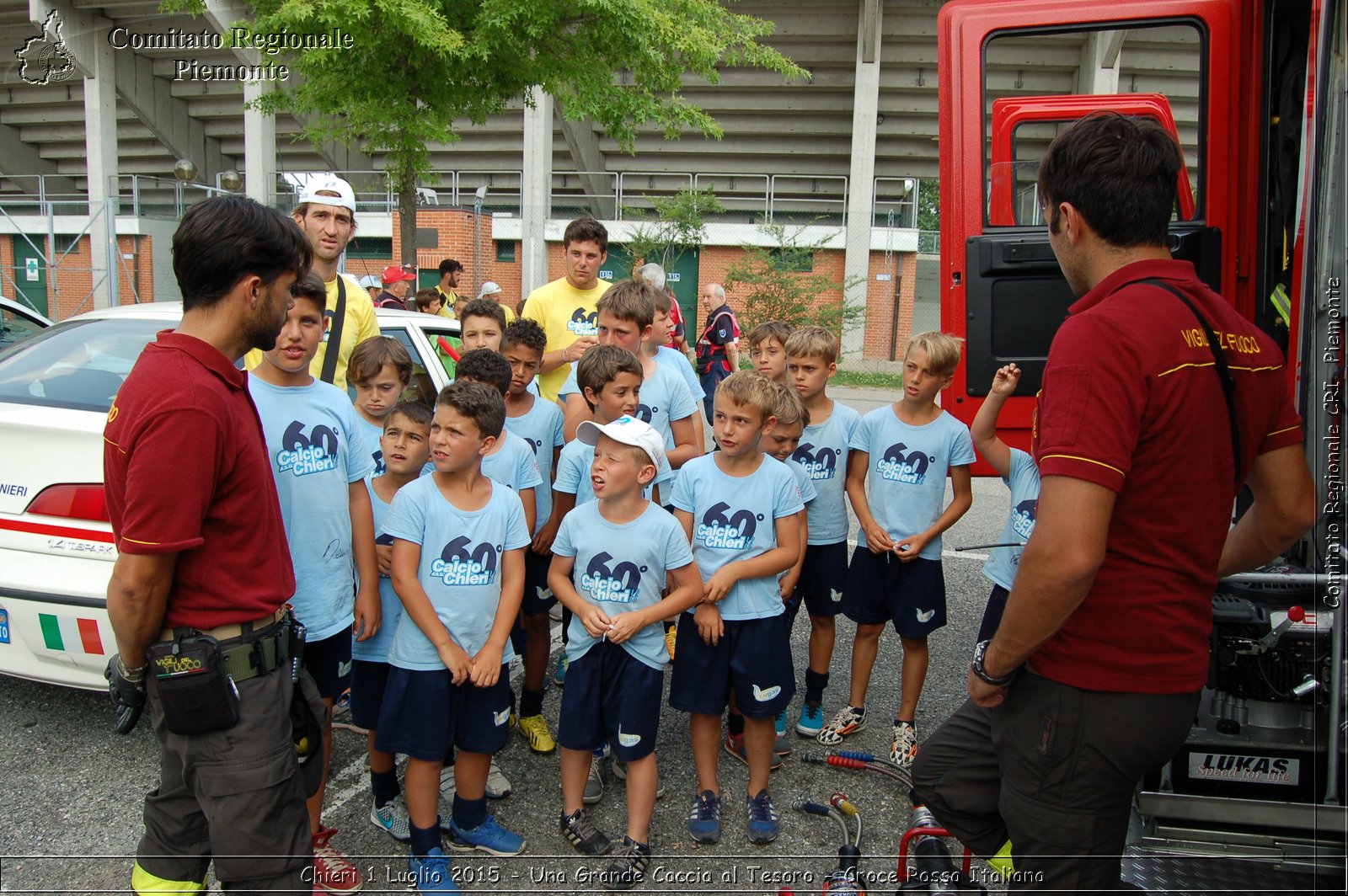 Chieri 1 Luglio 2015 - Una Grande Caccia al Tesoro - Croce Rossa Italiana- Comitato Regionale del Piemonte