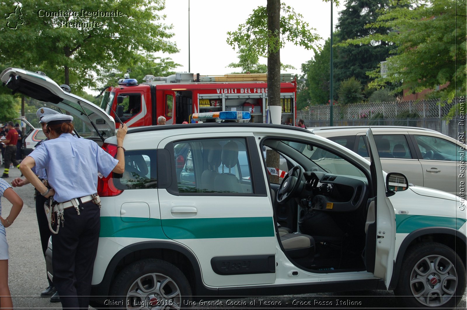 Chieri 1 Luglio 2015 - Una Grande Caccia al Tesoro - Croce Rossa Italiana- Comitato Regionale del Piemonte