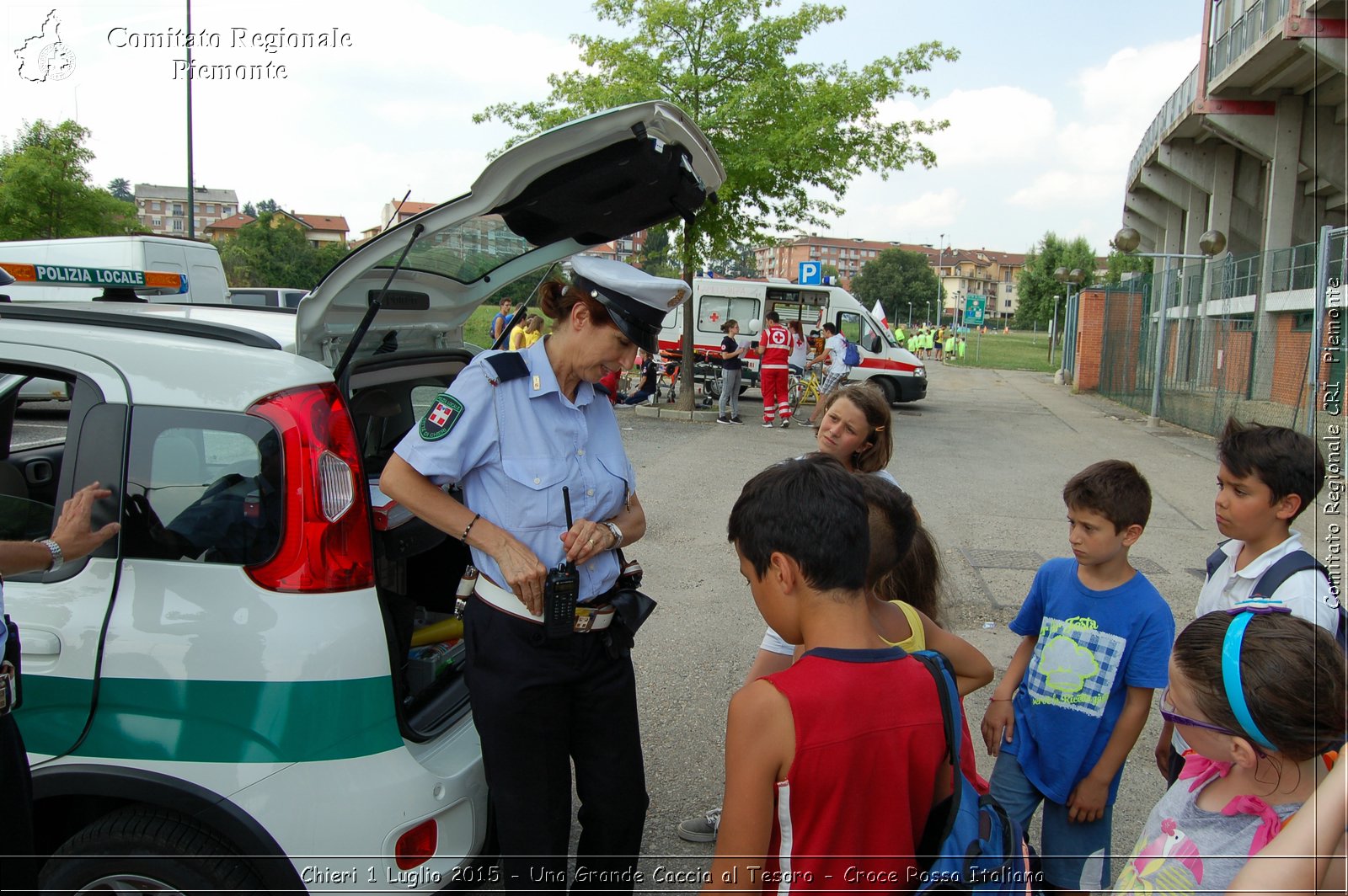 Chieri 1 Luglio 2015 - Una Grande Caccia al Tesoro - Croce Rossa Italiana- Comitato Regionale del Piemonte