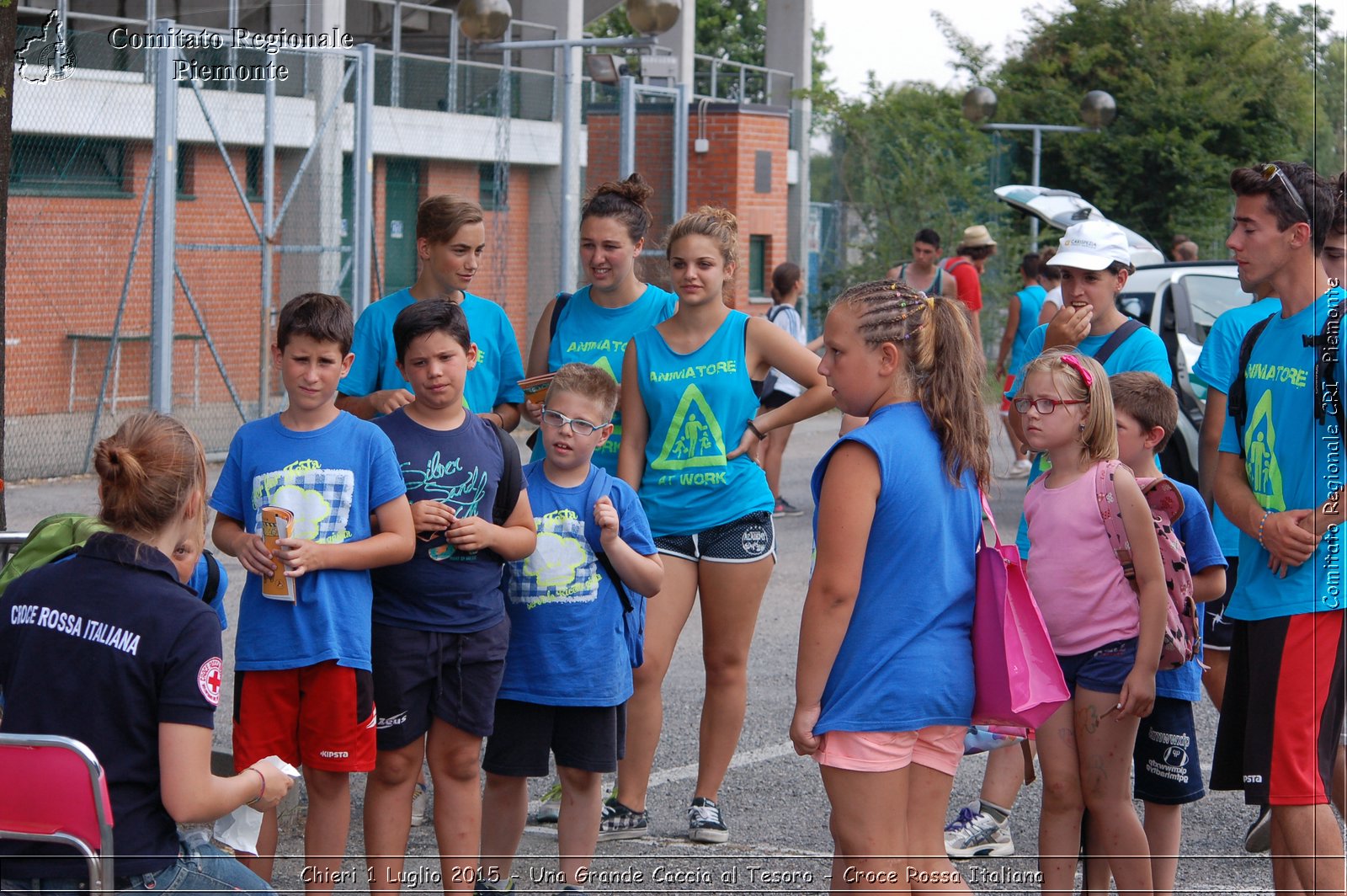 Chieri 1 Luglio 2015 - Una Grande Caccia al Tesoro - Croce Rossa Italiana- Comitato Regionale del Piemonte