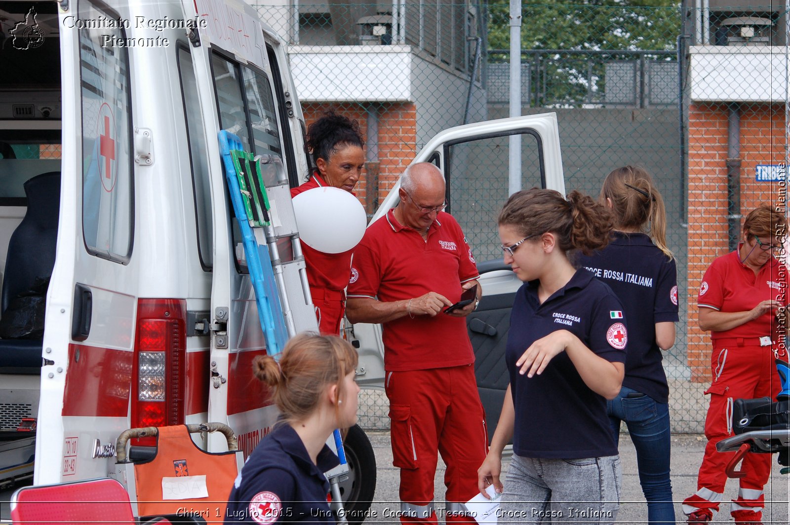 Chieri 1 Luglio 2015 - Una Grande Caccia al Tesoro - Croce Rossa Italiana- Comitato Regionale del Piemonte